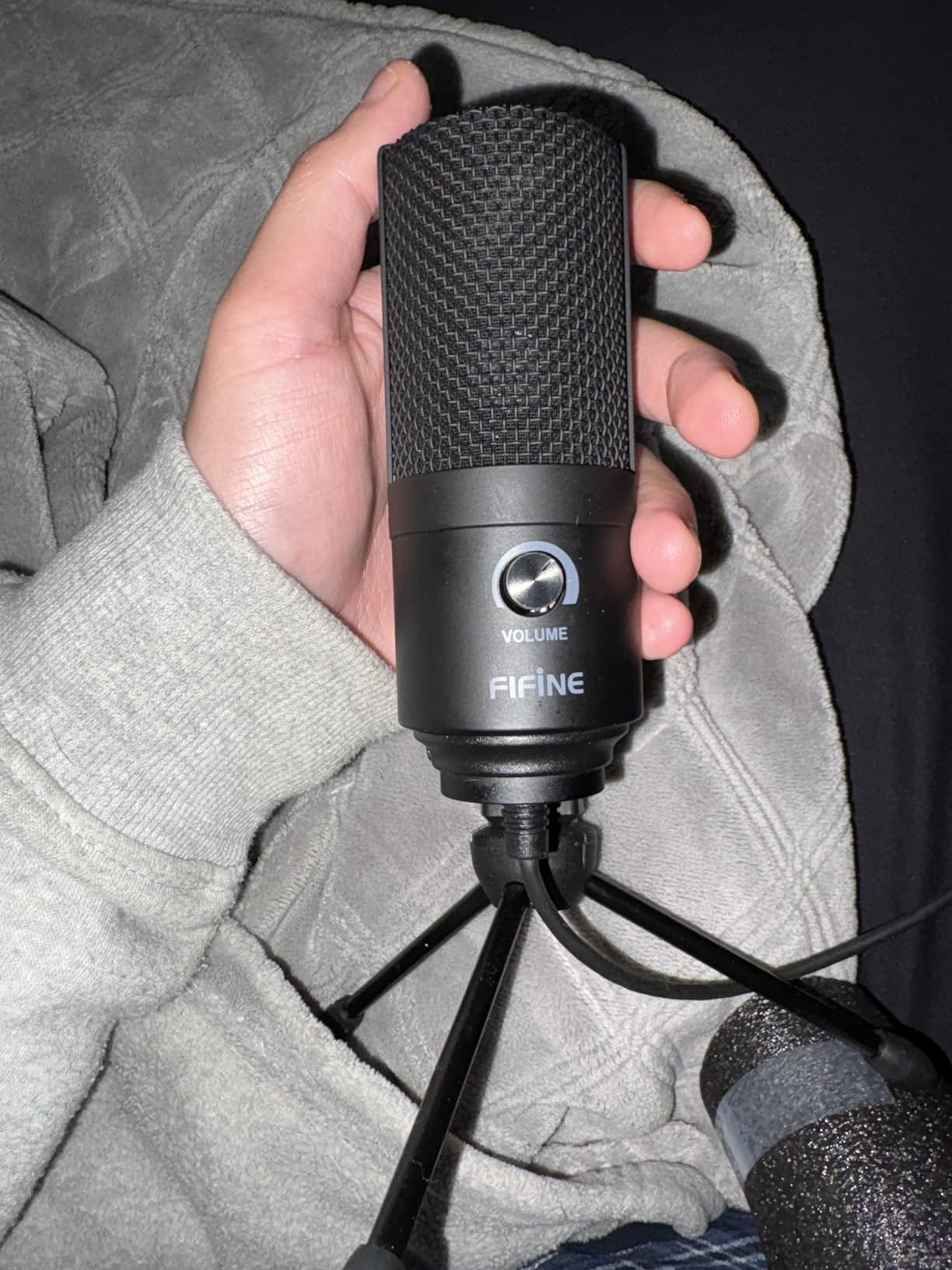 FIFINE K669B USB Microphone, Condenser Recording Mic for Vocals, Meeting - Metal Cardioid Laptop Mic for MAC OS, Windows, Voice Overs, Streaming, Online Meeting and YouTube Videos customer photo 2