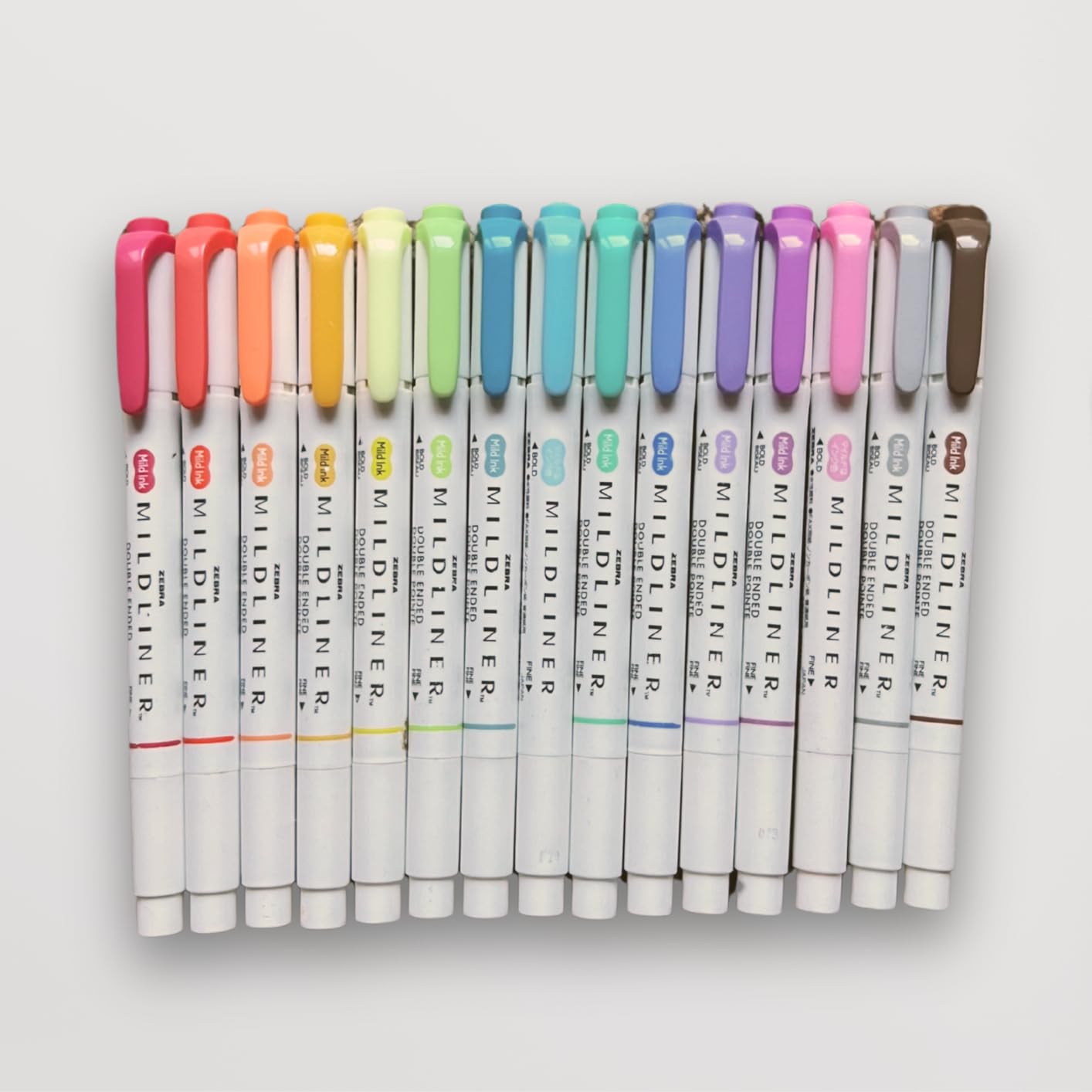 Zebra Pen MILDLINER No Bleed Highlighter, Assorted Colors, Dual Tip, 15-Pk | Broad and Fine Point Tip Marker Set, Ideal for Bible Highlighting, Journaling, School, Teacher & Office Supplies customer photo 2