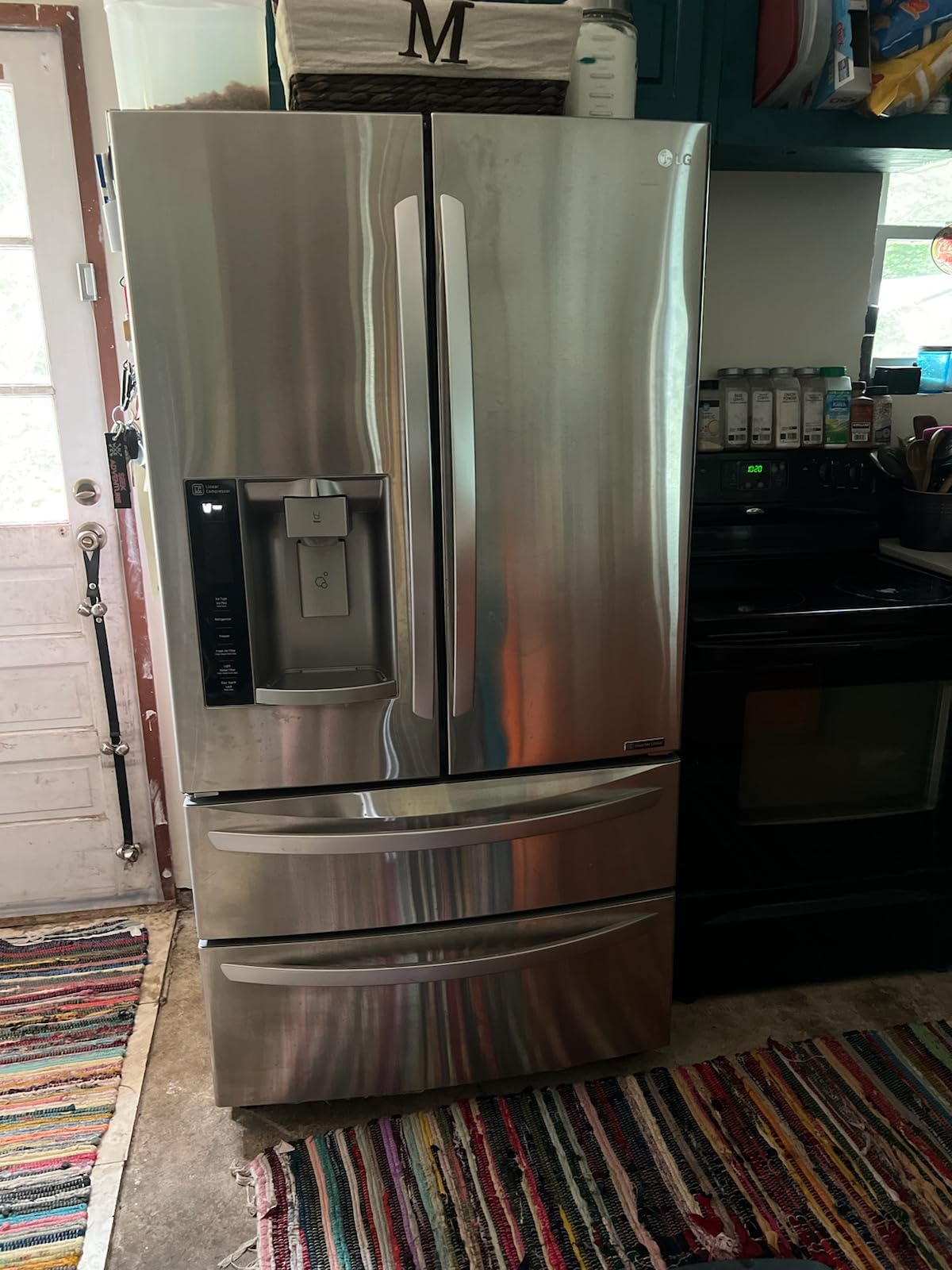 LG LMXS28626S 28 Cu. Ft. Stainless Steel 4-Door French Door Refrigerator customer photo 1