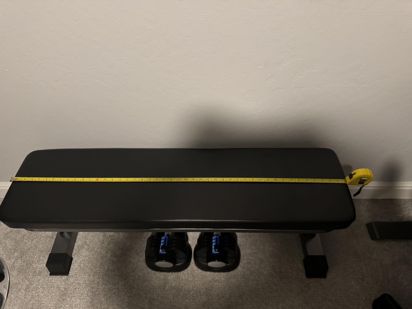Finer Form Gym Quality Foldable Flat Bench for Multi-Purpose Weight Training customer photo 1