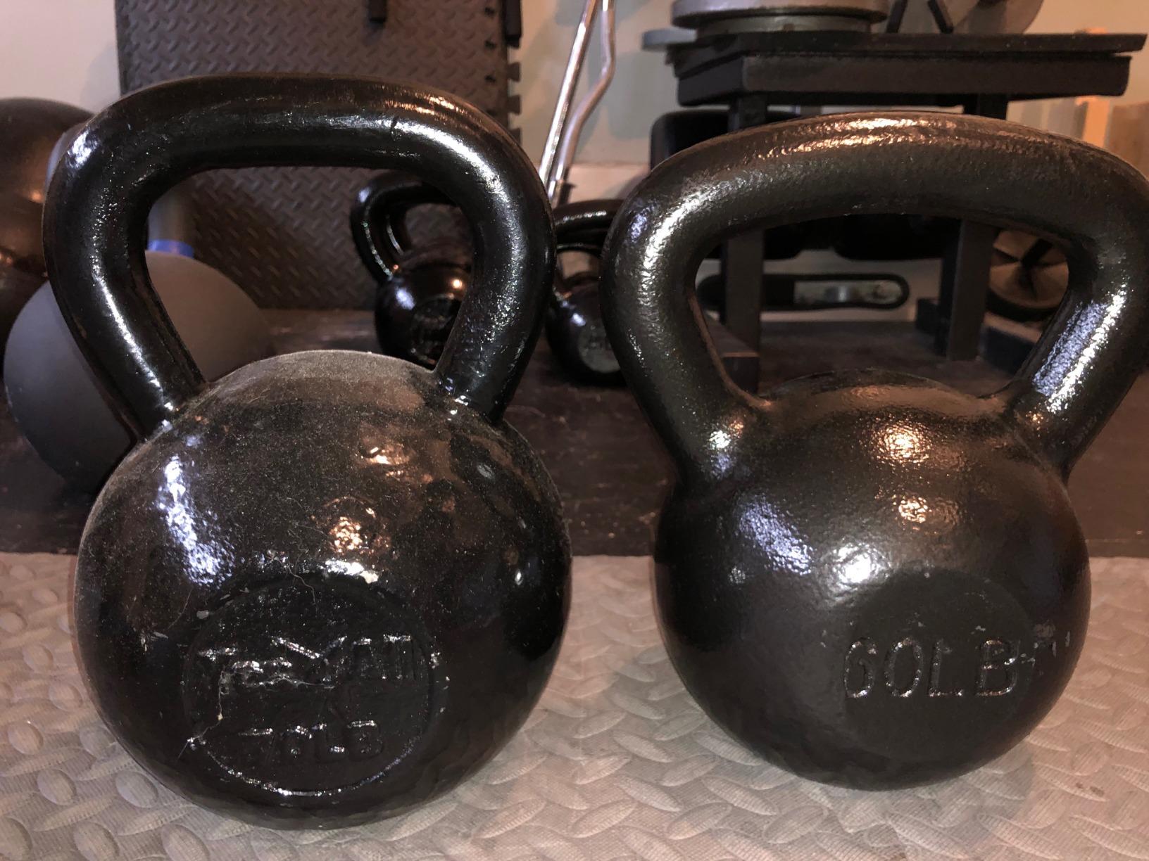 Yes4All Cast Iron Kettlebell, Strength Training Kettlebells 5-80 Lb customer photo 1