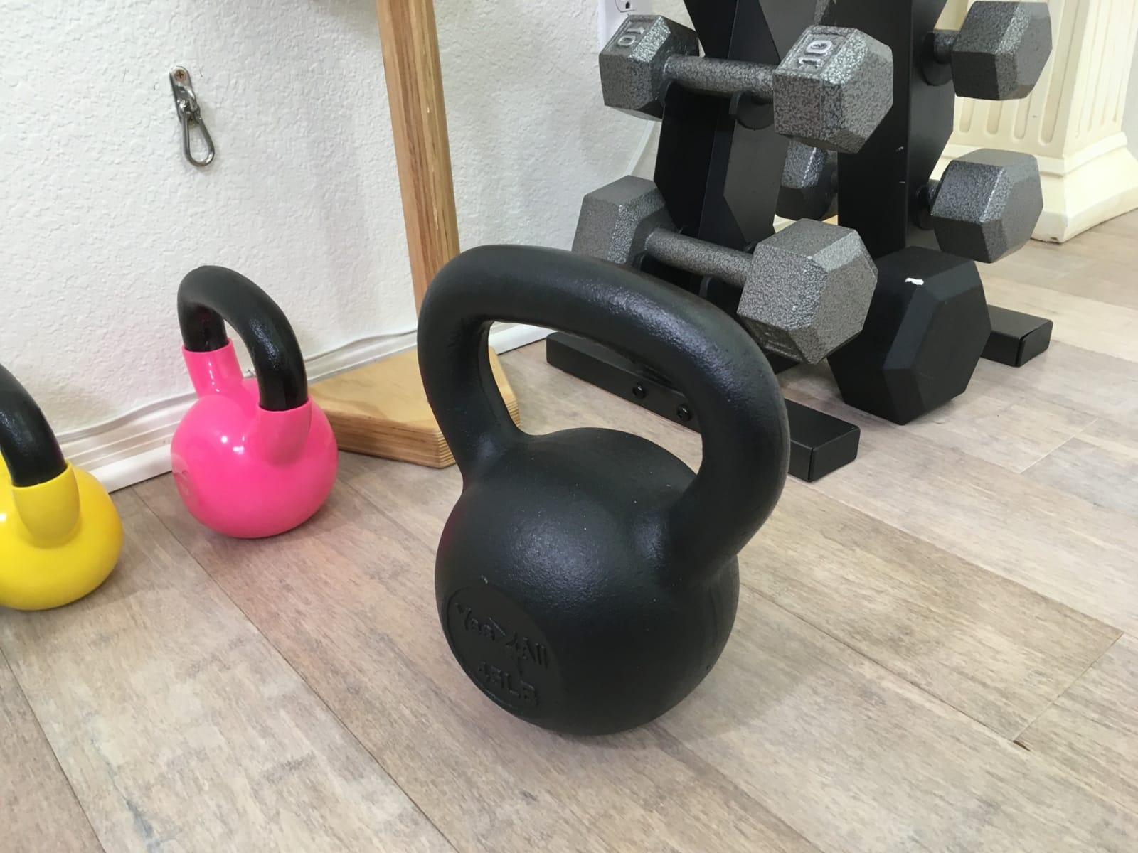 Yes4All Cast Iron Kettlebell, Strength Training Kettlebells 5-80 Lb customer photo 2