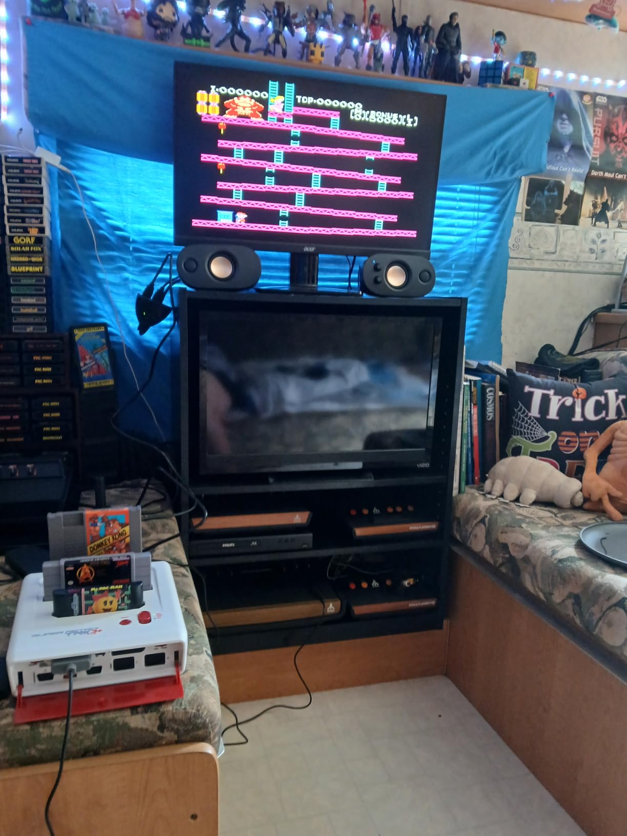 Retro-Bit Super Retro Trio HD Plus 720P 3-in-1 Console System - Play Original NES/SNES and Sega Genesis Games customer photo 2