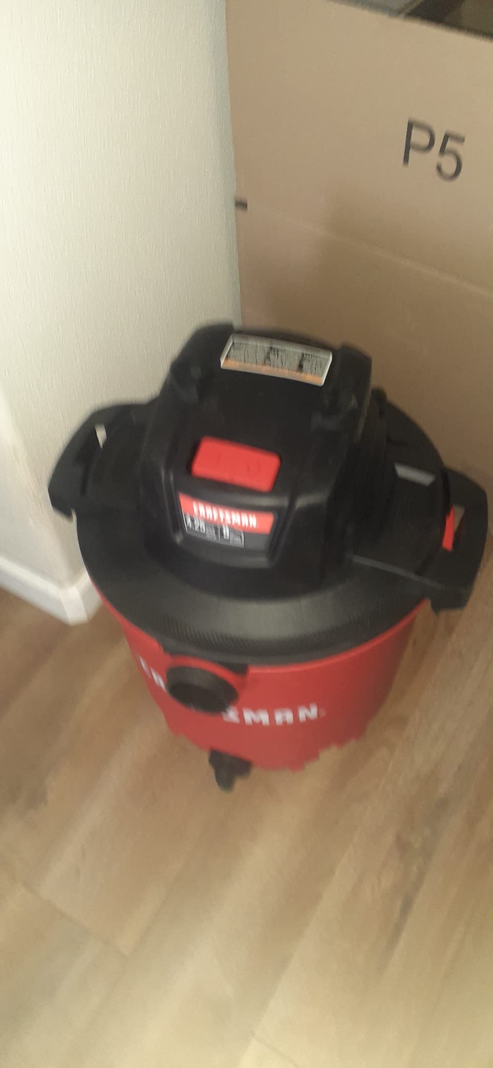 CRAFTSMAN CMXEVBE17590 9 Gallon 4.25 Peak HP Wet Dry Shop Vacuum | General Purpose Wet and Dry Vac with Filter, Dust Bag, Hose and Attachments for Home, Garage and Automotive Cleaning customer photo 1