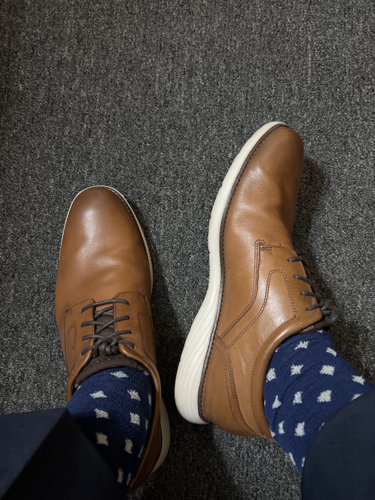 Rockport Men's Garett Plain Toe Oxford customer photo 1