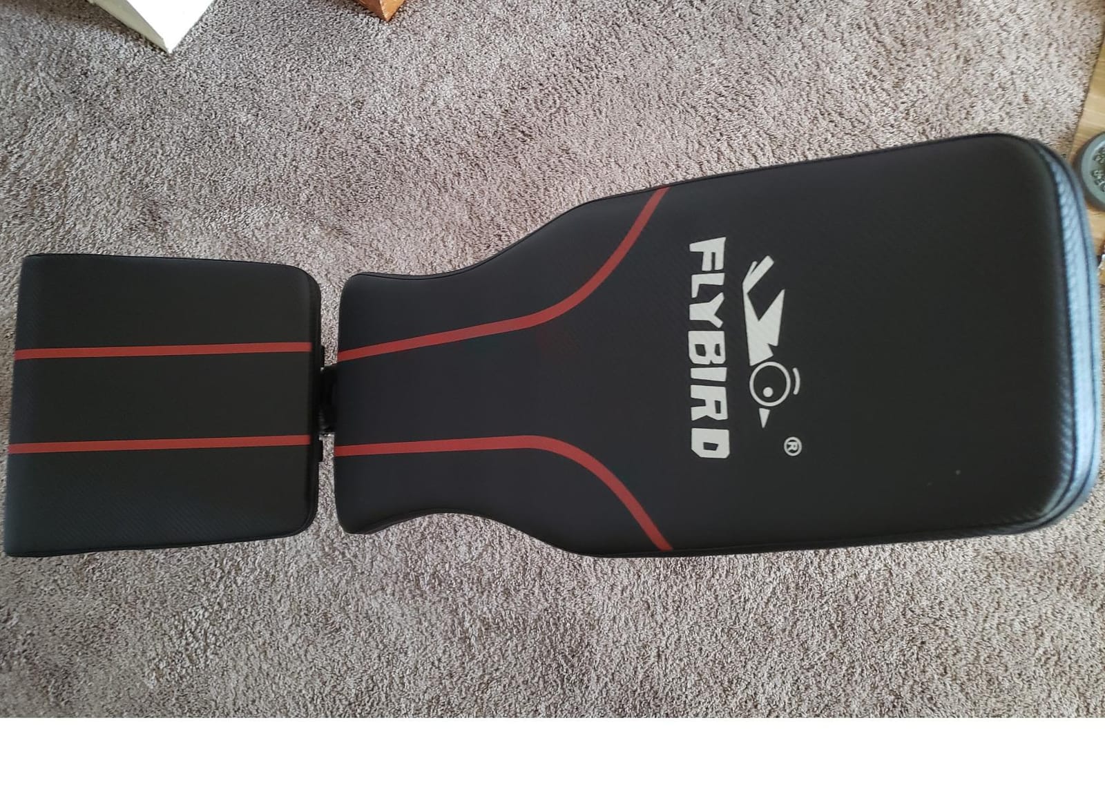 FLYBIRD WB2 Weight Bench, Utility Adjustable Weight Bench for Full Body Workout customer photo 2