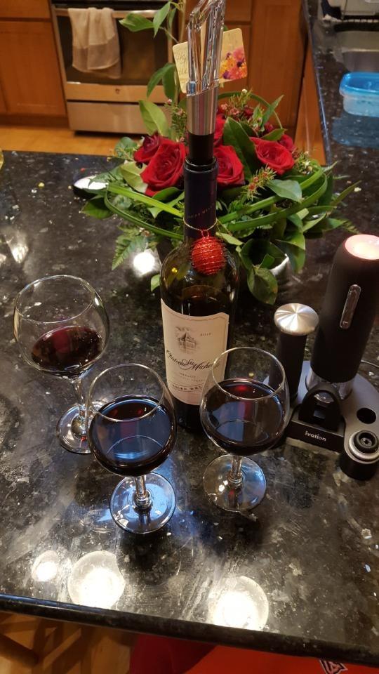 Ivation Wine Gift Set, 7-Piece Electric Opener, Aerator & Preserver Kit customer photo 1