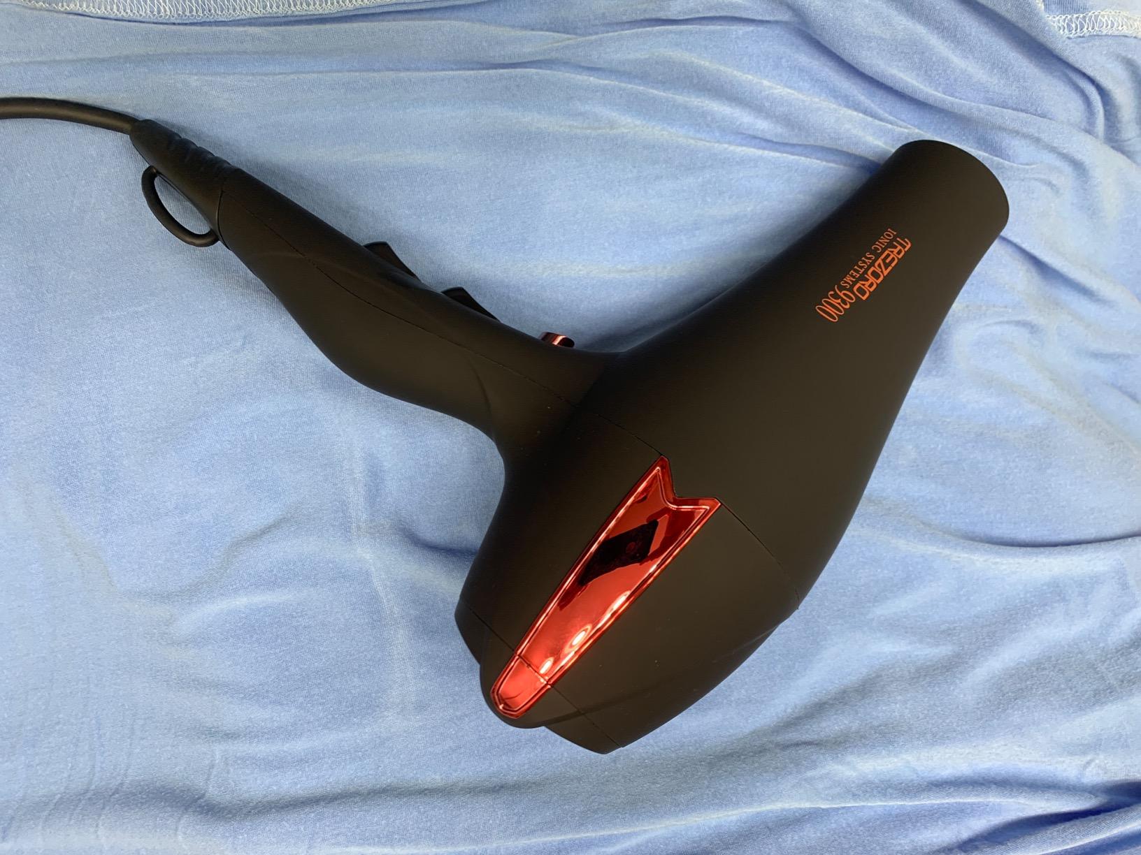 TREZORO Professional Hair Dryer with 2 Concentrator Nozzles, 2000W, Black customer photo 2