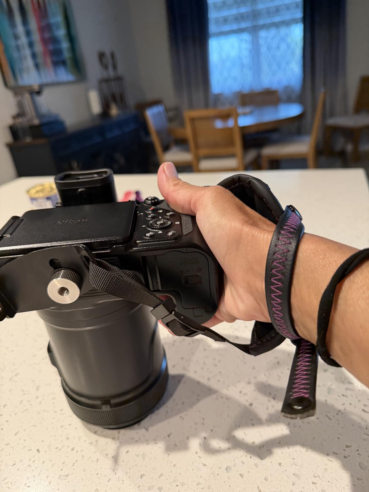 Altura Photo Camera Wrist Strap, Padded Hand Grip for DSLR, Canon & More | Great Photography Accessories & Equipment for Canon Rebel T7, R6 II customer photo 1