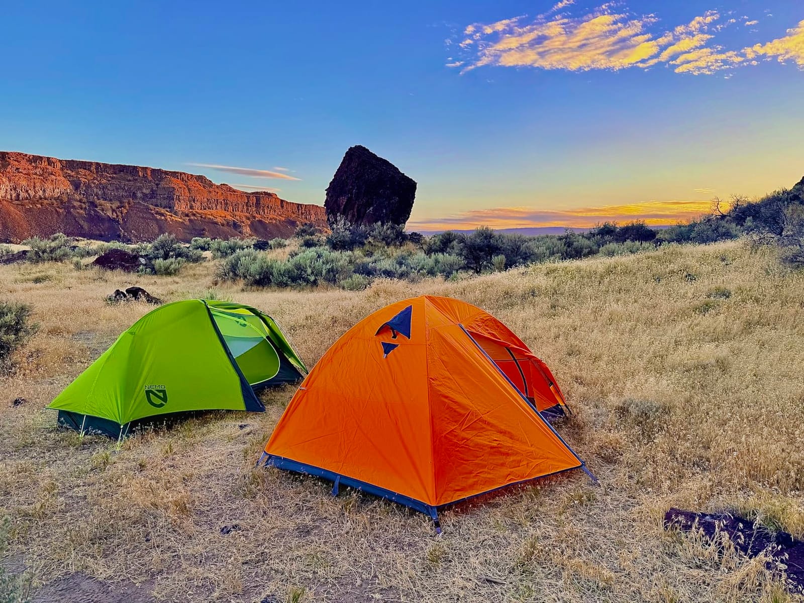 BISINNA 2/4 Person Camping Tent Lightweight Backpacking Tent Waterproof Windproof Two Doors Easy Setup Double Layer Outdoor Tents for Family Camping Hunting Hiking Mountaineering Travel customer photo 1