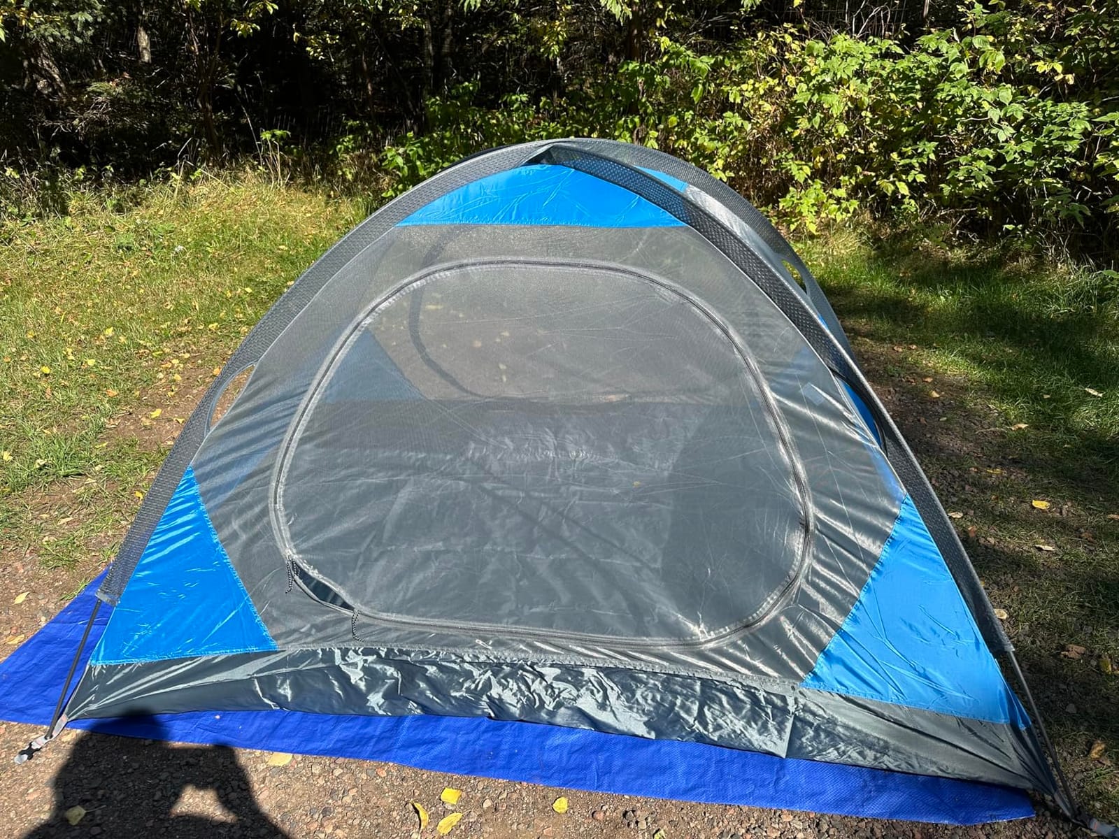 BISINNA 2/4 Person Camping Tent Lightweight Backpacking Tent Waterproof Windproof Two Doors Easy Setup Double Layer Outdoor Tents for Family Camping Hunting Hiking Mountaineering Travel customer photo 2