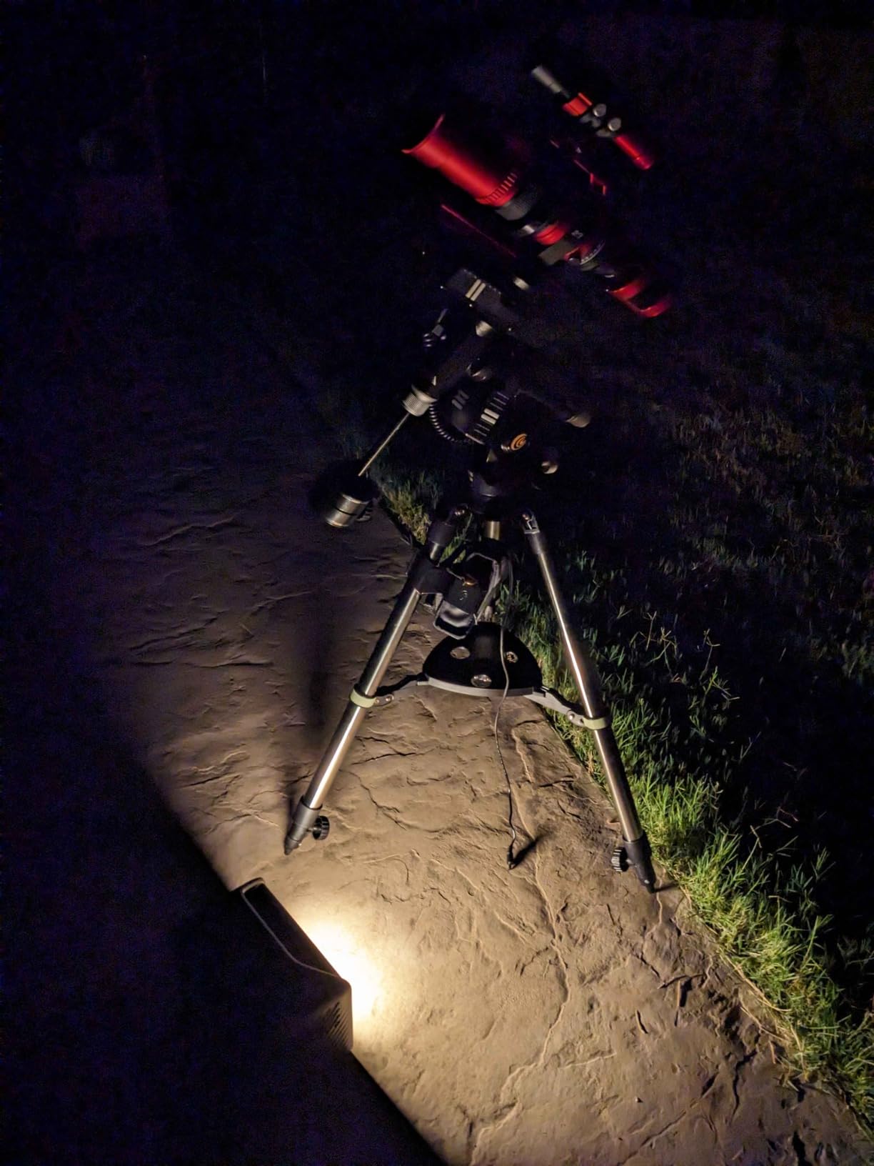 iEXOS-100-2 PMC-Eight Equatorial Tracker System Tripod and Mount for Astrophotography with WiFi and Bluetooth customer photo 2