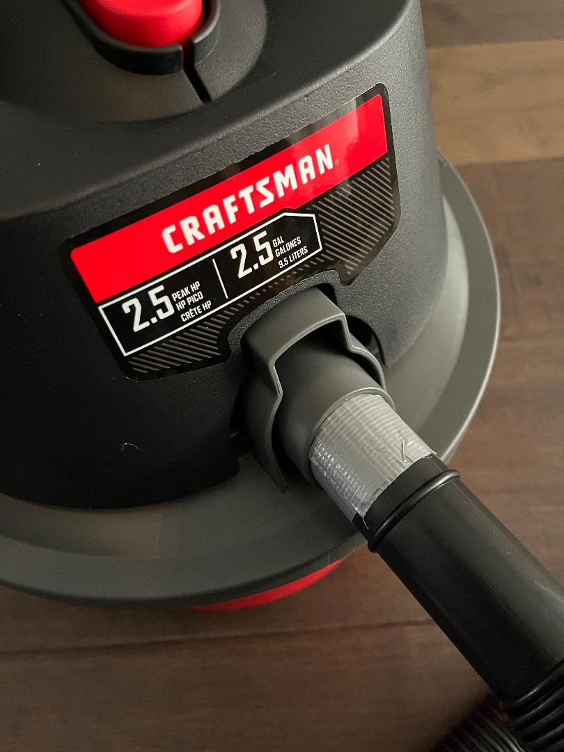 CRAFTSMAN CMXEVBE17250 2.5 Gallon 2.5 Peak HP Wet Dry Shop Vacuum customer photo 2
