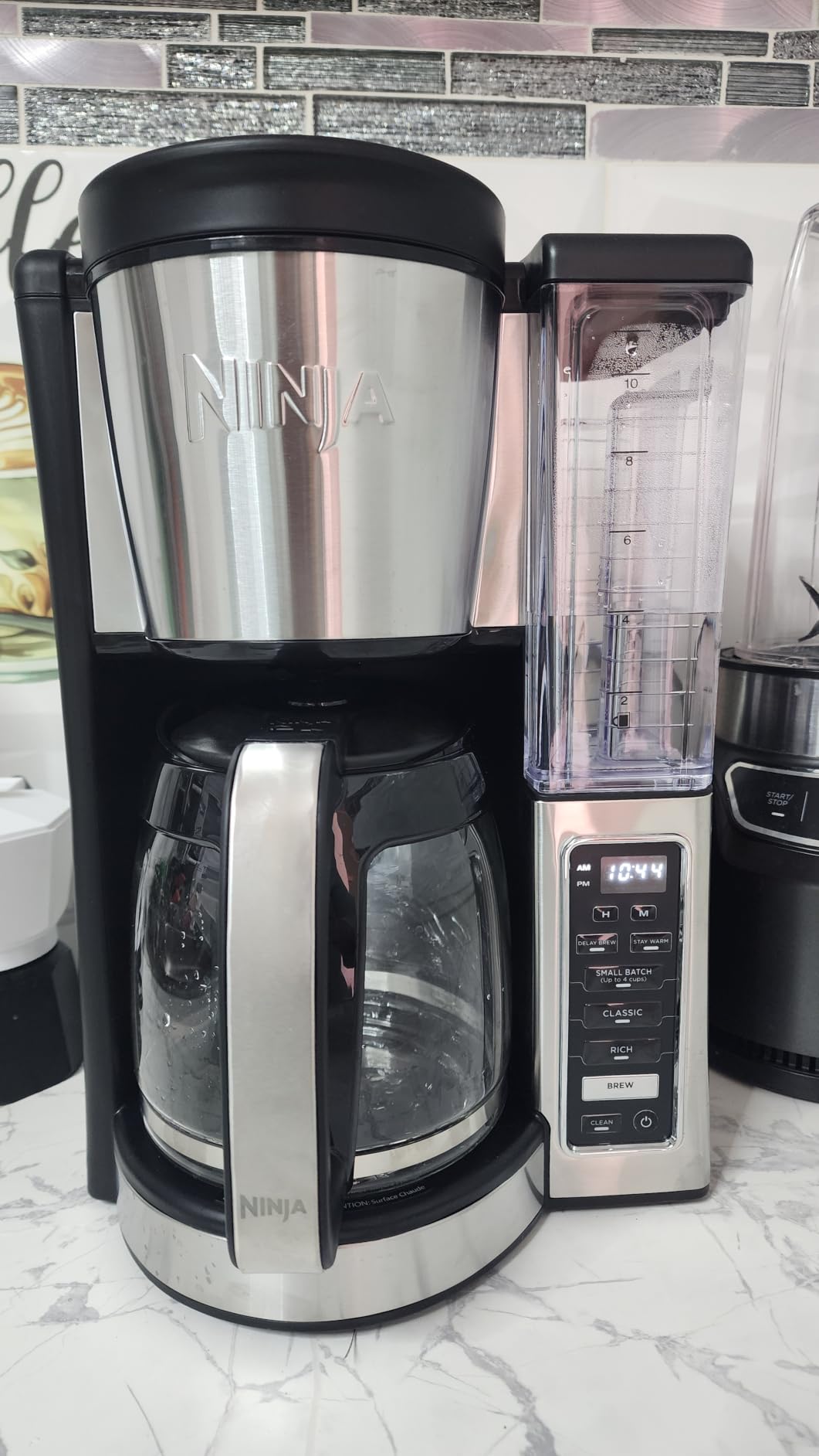 Ninja 12-Cup Programmable Coffee Brewer, 2 Brew Styles, Adjustable Warm Plate, 60oz Water Reservoir, Delay Brew - Black/Stainless Steel customer photo 2