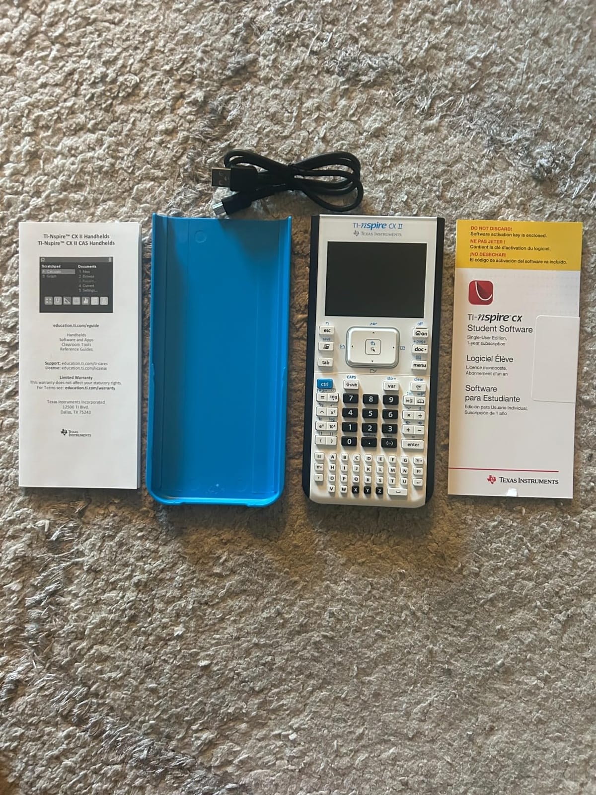 Texas Instruments TI-Nspire CX II Color Graphing Calculator with Student Software customer photo 1
