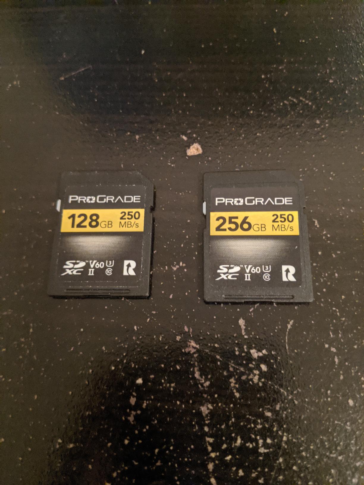 ProGrade Digital SDXC UHS-II V60 Gold Memory Card (256GB) - 250MB/s Read, 130MB/s Write customer photo 2