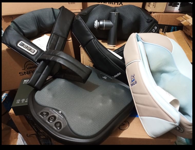 Snailax Shiatsu Foot Massager with Heat, FSA Eligible Massage Tools customer photo 1