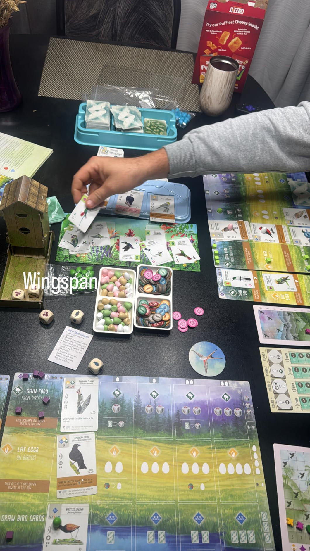 Stonemaier Games: Wingspan (Base Game) by Elizabeth Hargrave - Award-Winning Strategy Board Game About Collecting Birds for Adults and Family, 1-5 Players, 70 Mins customer photo 1