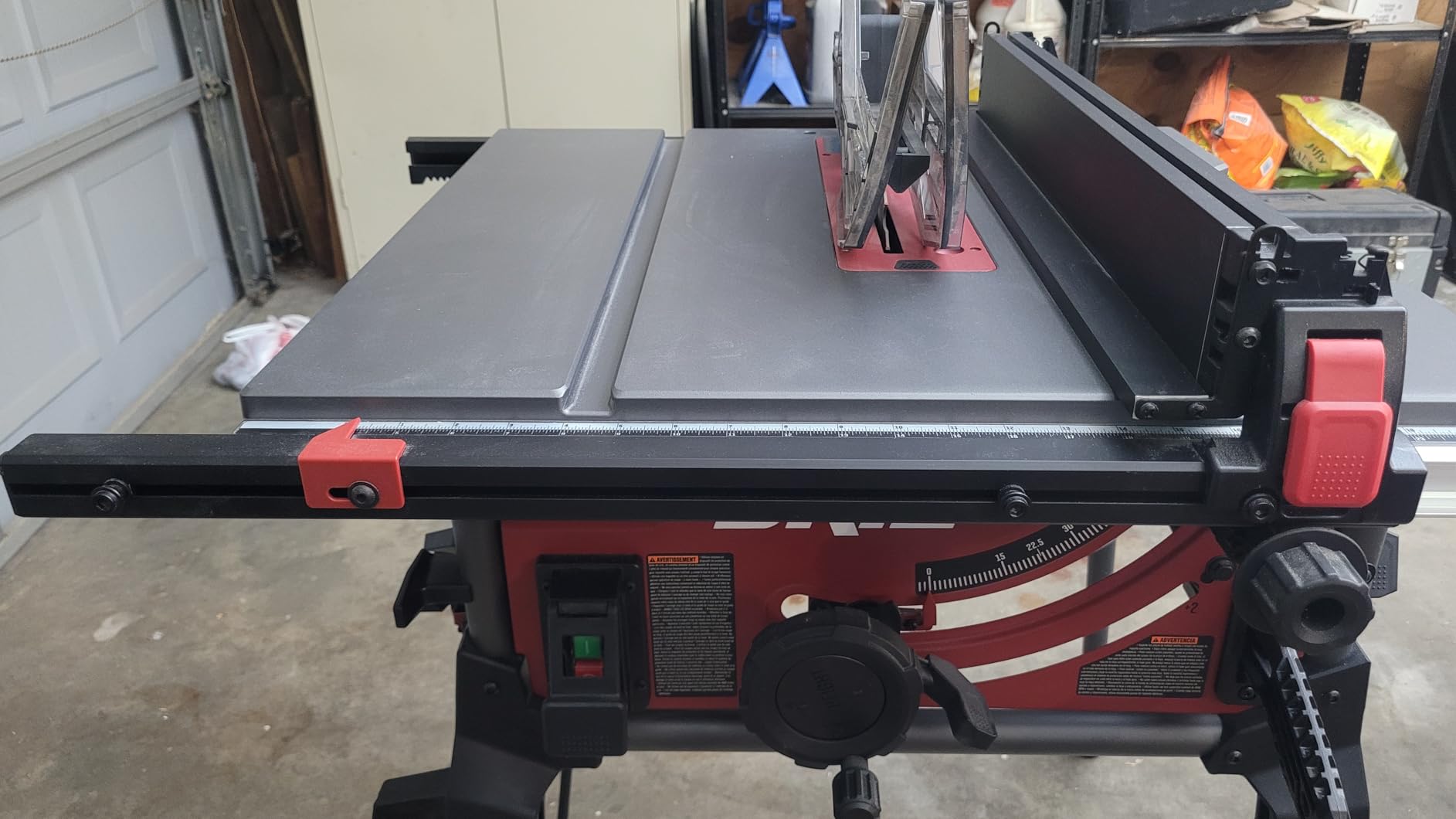 SKIL 15 Amp 10 Inch Portable Jobsite Table Saw with Folding Stand- TS6307-00 | Folding stand customer photo 1