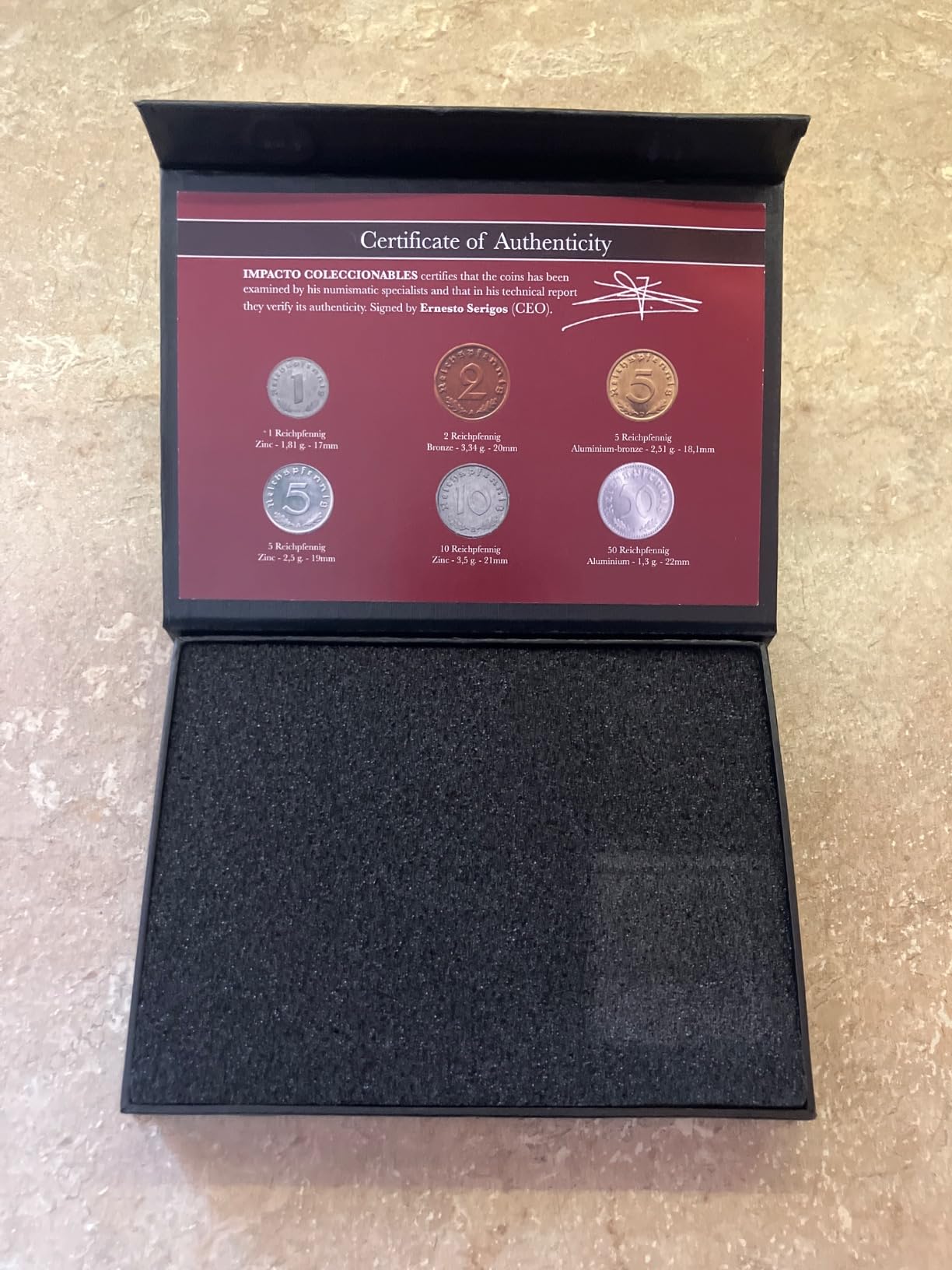 WW2 World Currency - 6 Coins Used During The World War 2 in The Pacific, The Pearl Harbor Collection (1938-1945). Special WW2 Memorabilia for Collector, Certificate of Authenticity Included. customer photo 1