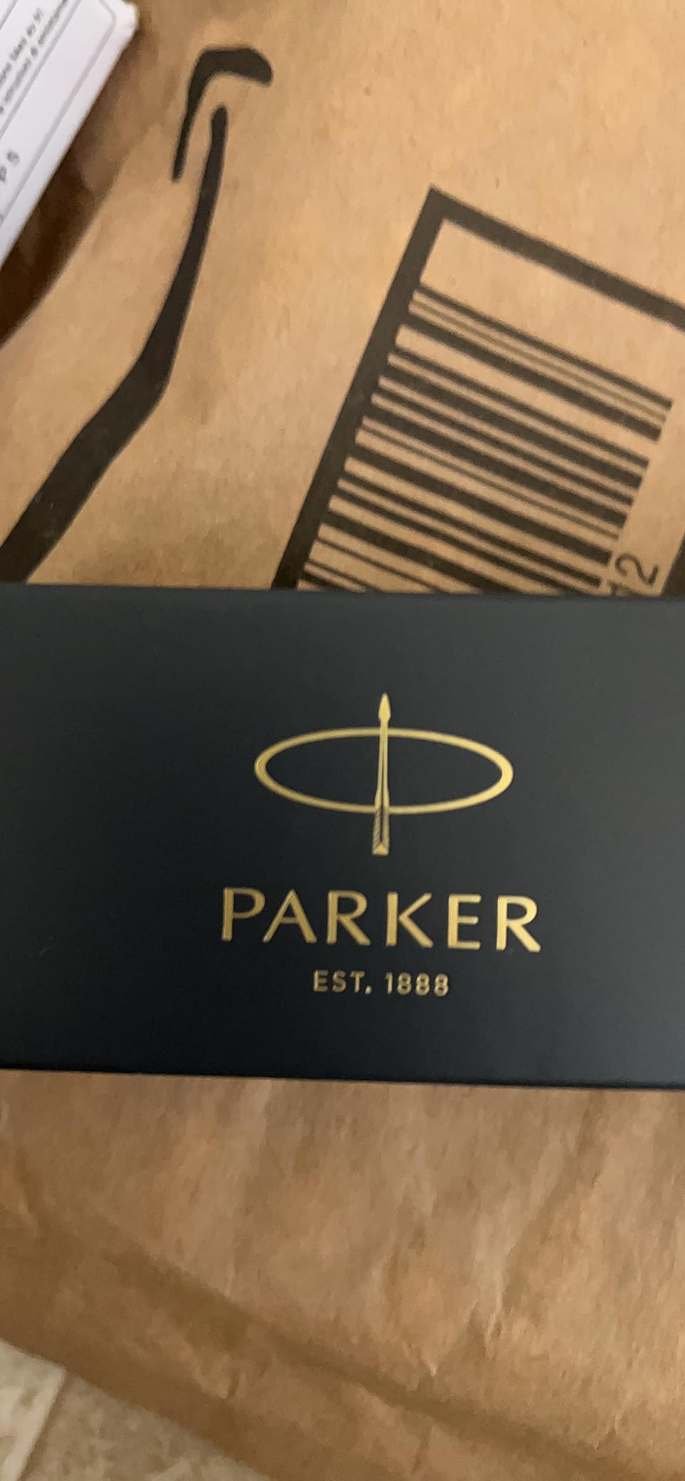 Parker IM Rollerball Pen, Fine Point, Matte Black with Black Trim, Black Ink Refill, Gift Box - Modern Design, Smooth Writing customer photo 1