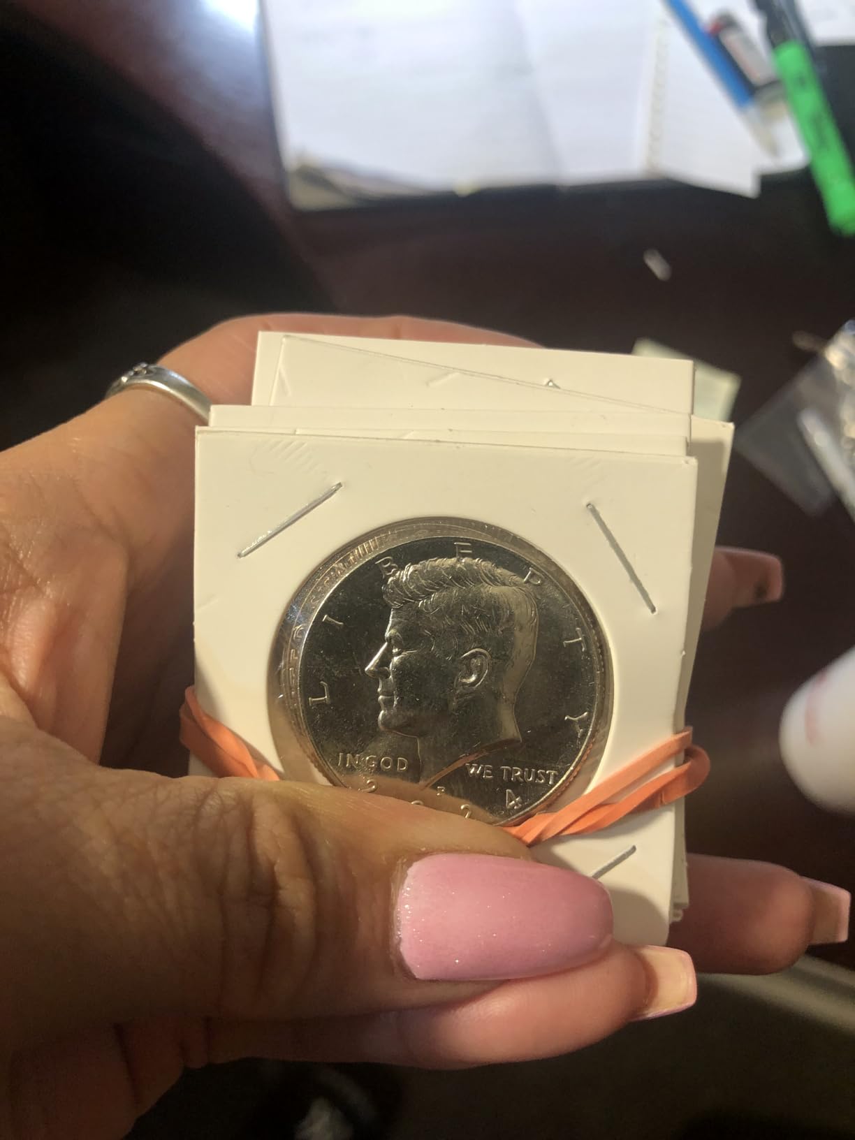 Boen Coin Flips 10 Assorted Sizes 1000Pcs Coin Holders for Collectors The Coin Collection Supplies Include A Mini Stapler The Coin Cardboard Coin Flips for Coin Collection (10 Assorted Size 1000pcs) customer photo 1