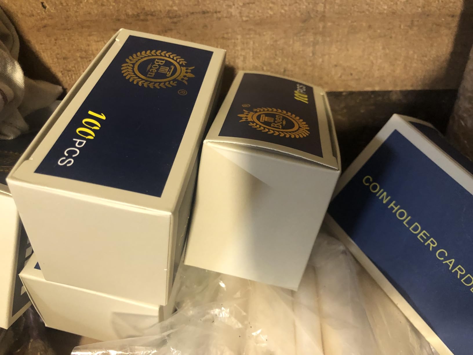 Boen Coin Flips 10 Assorted Sizes 1000Pcs Coin Holders for Collectors The Coin Collection Supplies Include A Mini Stapler The Coin Cardboard Coin Flips for Coin Collection (10 Assorted Size 1000pcs) customer photo 2