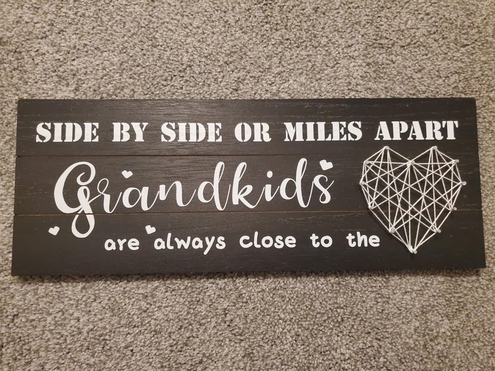 GEMTEND Grandma Gifts Nana Photo Holder, Gifts for Grandmother Present from Granddaughter and Grandson, Clips and Twine for Photo Hanging, Grandkids Photo Frame for The Best Grammy Ever Gift customer photo 2