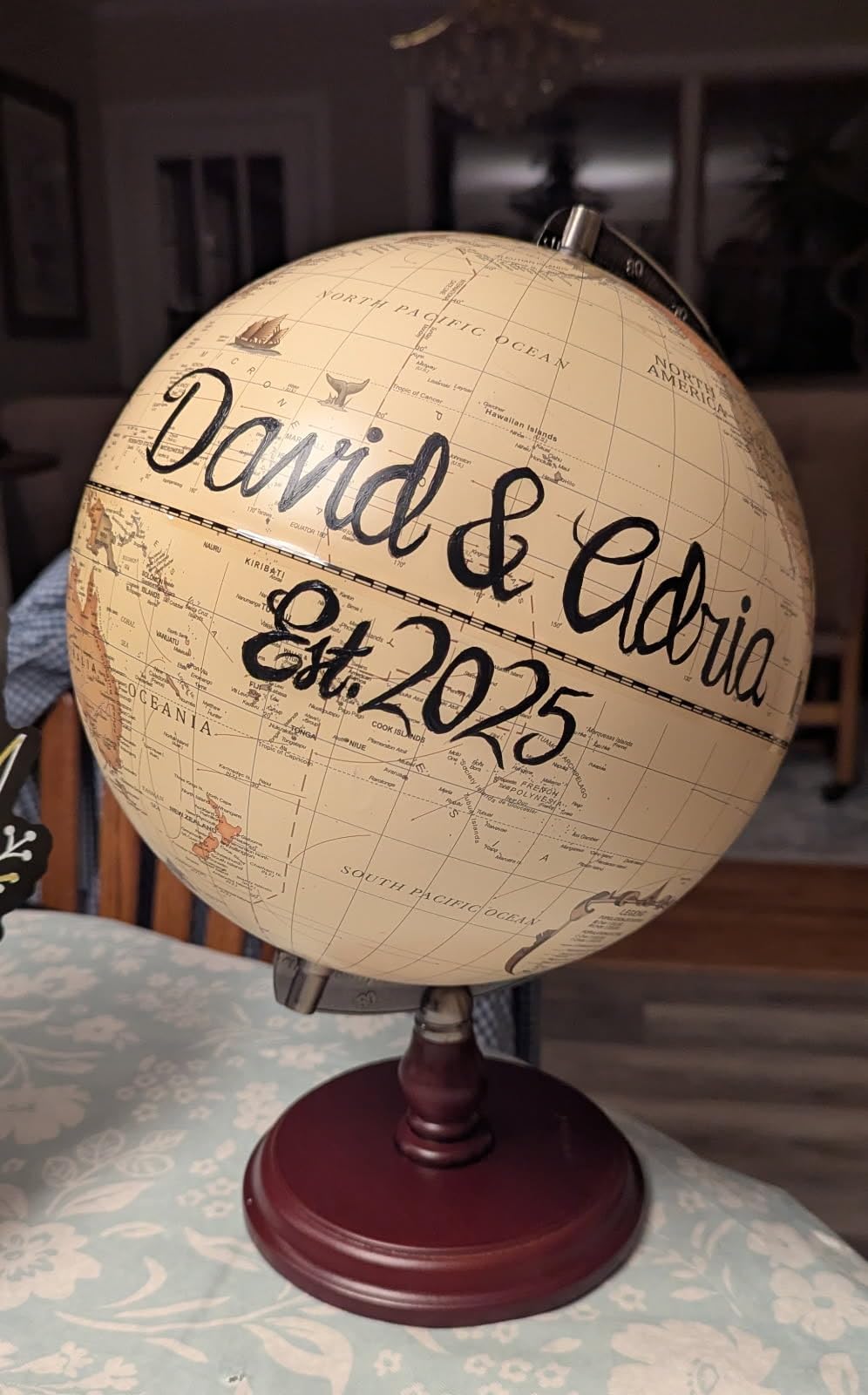 ANNOVA Antique Globe 10