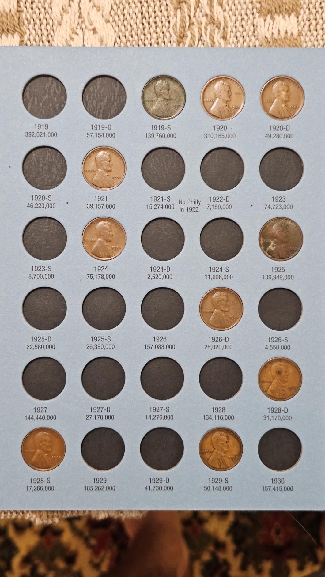 Whitman US Lincoln Cent Coin Folder Four Volume Set 1909 - Date #'s 9004, 9030, 9033, 4004 customer photo 1