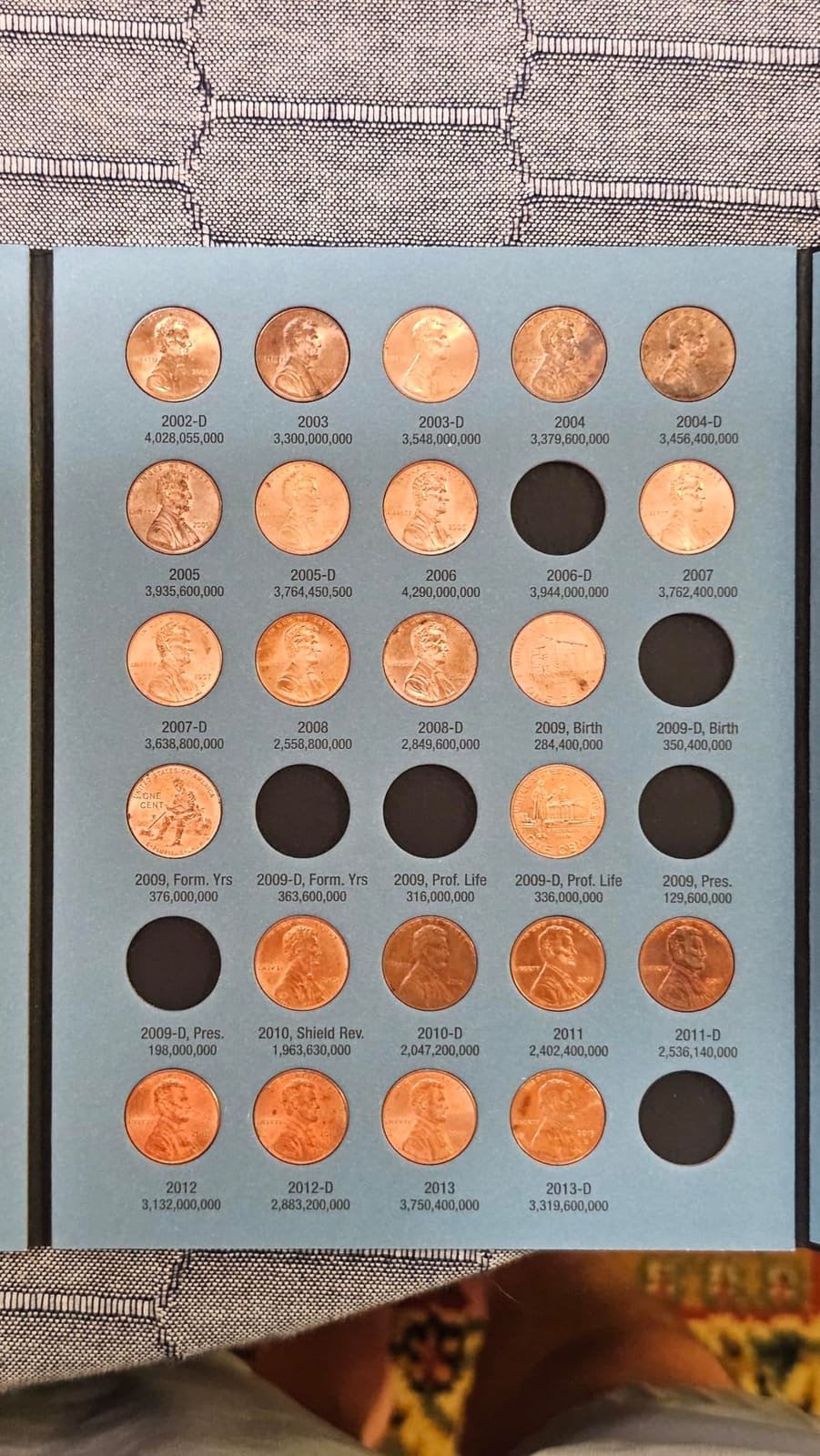 Whitman US Lincoln Cent Coin Folder Four Volume Set 1909 - Date #'s 9004, 9030, 9033, 4004 customer photo 2