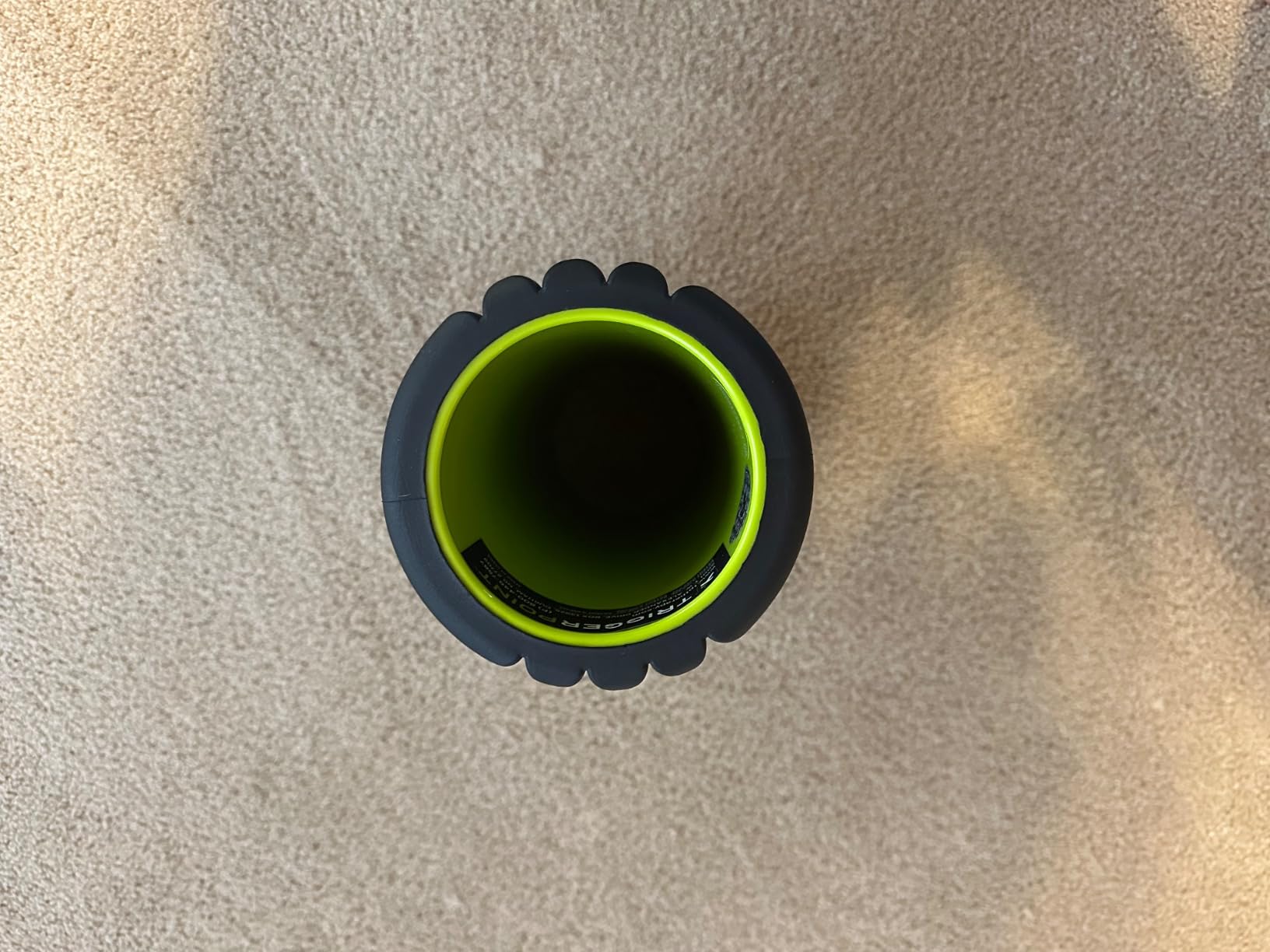 TRIGGERPOINT Performance Therapy Grid Foam Roller for Exercise, Deep Tissue Massage and Muscle Recovery, Original (13-Inch), Midnight customer photo 1