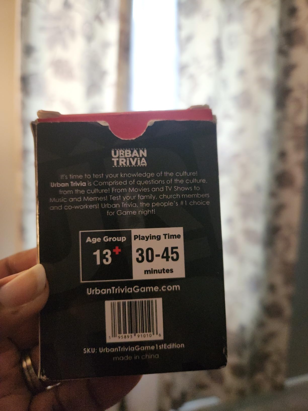Urban Trivia - Black Card Game for The Culture! New & Improved Fun Trivia on Black TV, Movies, Music, Sports, & Growing Up Black! Great for Adult Game Nights and Family Gatherings. customer photo 2