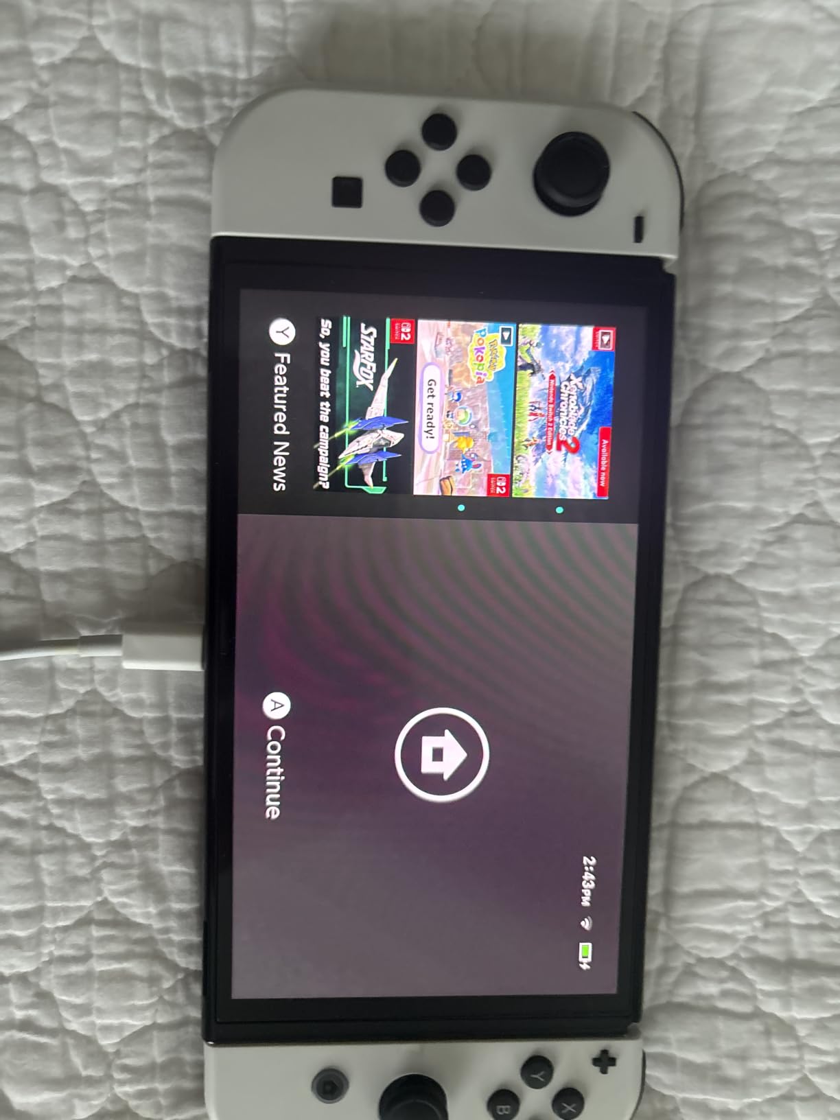 Nintendo Switch - OLED Model w/White Joy-Con customer photo 2