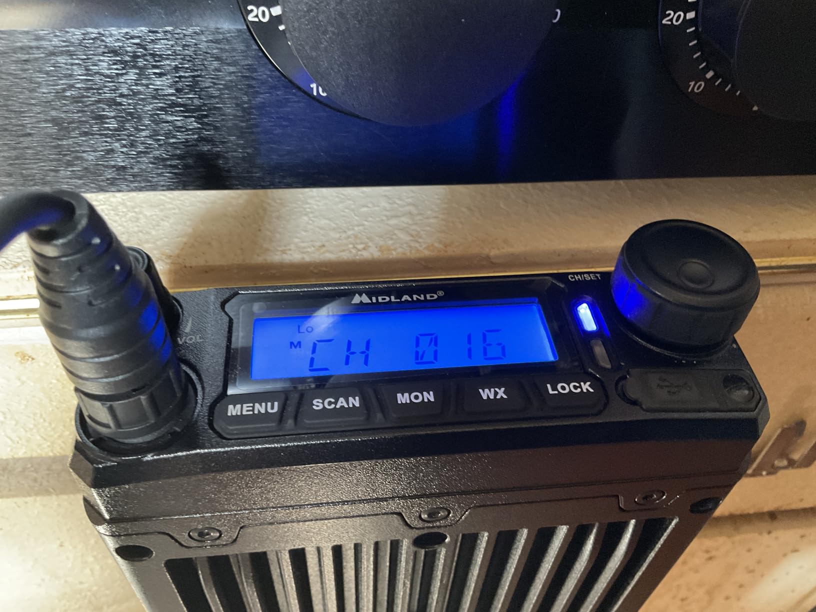 Midland MXT500 50W IP66 MicroMobile GMRS Two-Way Radio | Integrated Control Microphone, 128 Channels, 8 Repeater Channels, NOAA Weather Scan and Alert and 154 Privacy Codes customer photo 1