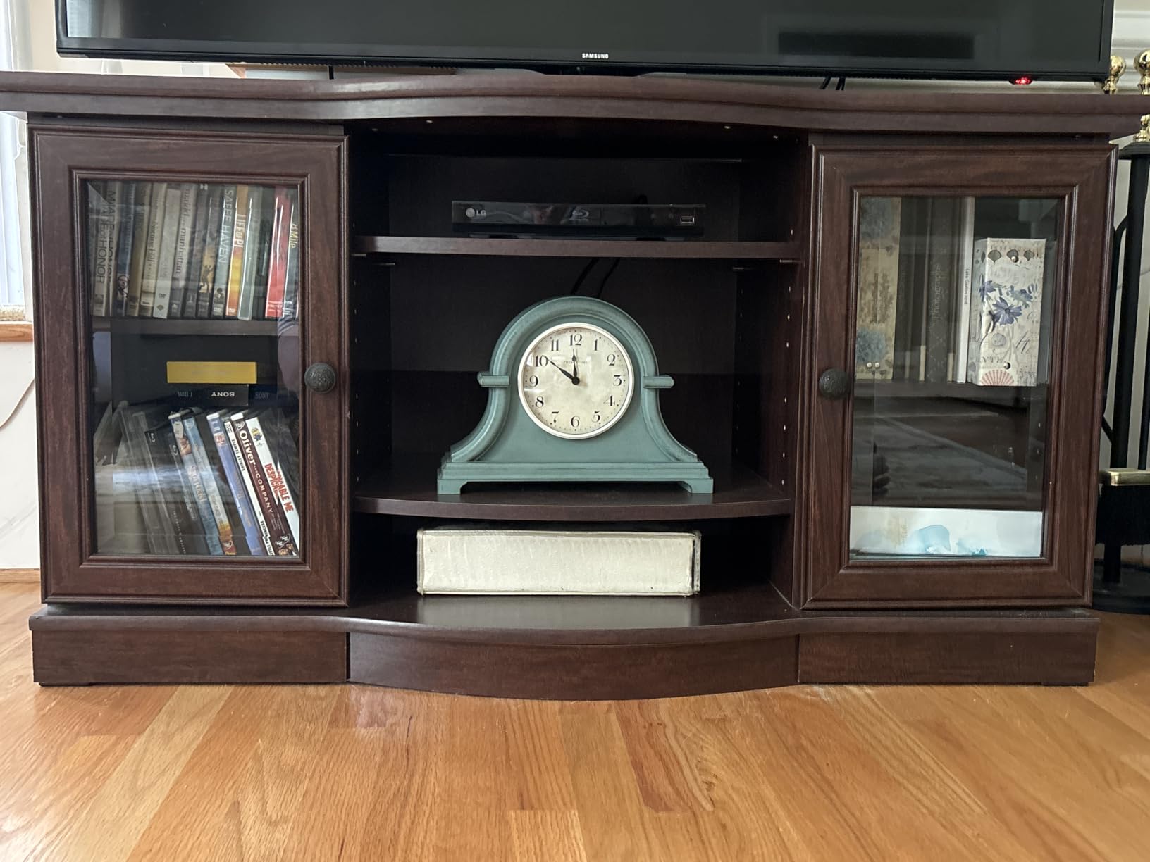 Presentime Mantel Clock Vintage Farmhouse Series | Napoleon Desk & Shelf Clock, 13 x 10