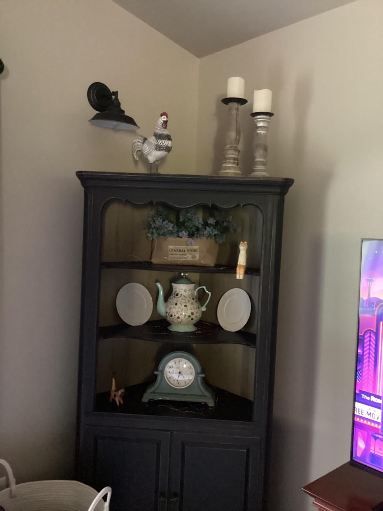 Presentime Mantel Clock Vintage Farmhouse Series | Napoleon Desk & Shelf Clock, 13 x 10