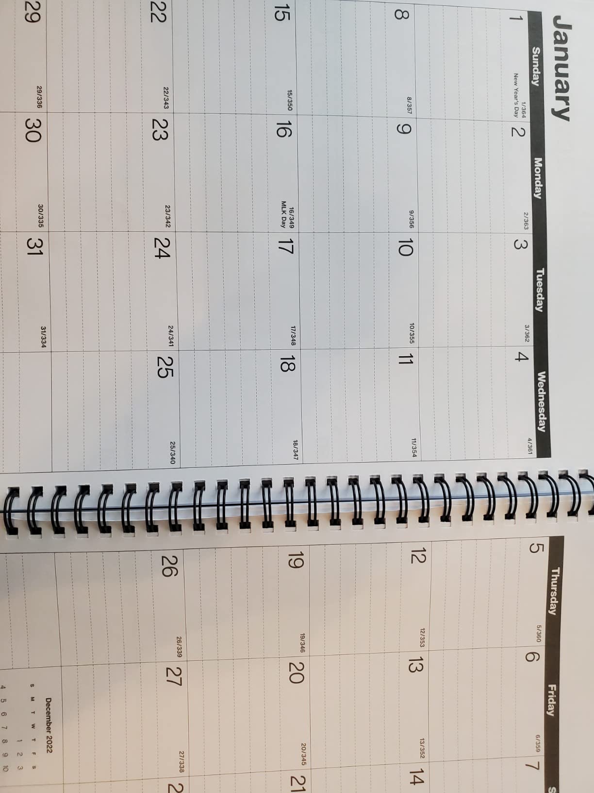 Dunwell 2026-2027 Planner 8.5x11, Weekly Monthly Academic Planner | Large 8.5x11 planner provides ample writing space for appointments, goals, schedules, and reminders. customer photo 1