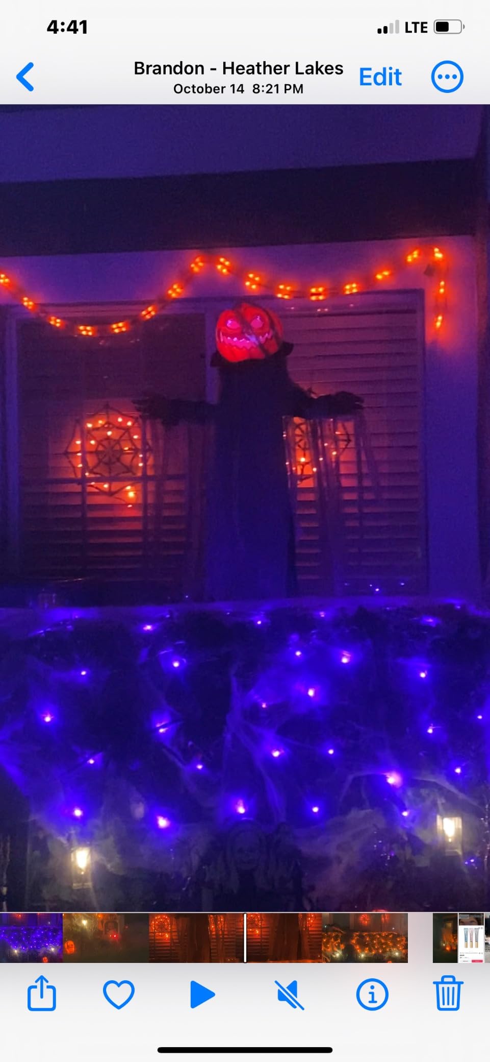 6 Ft Animated Halloween Root of Evil Prop, Halloween Decorations Outdoor customer photo 1