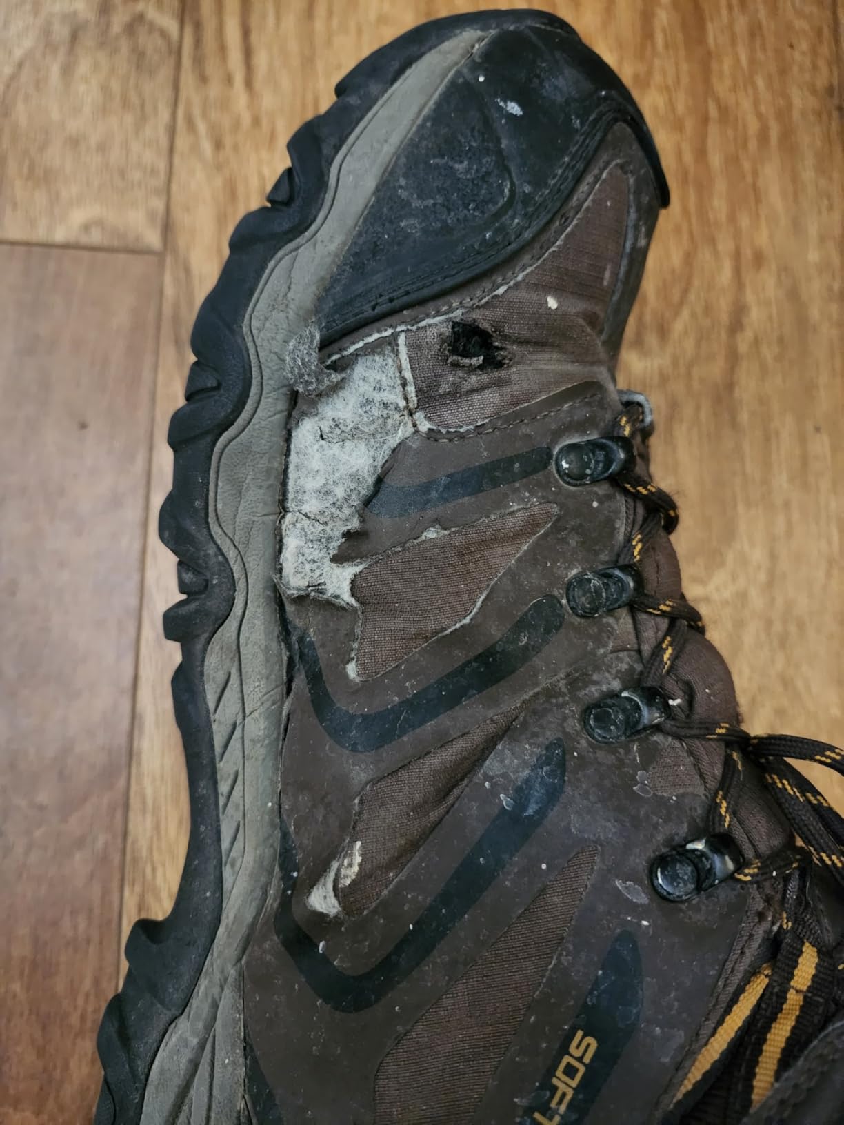 NORTIV 8 Men's Ankle High Waterproof Hiking Boots Outdoor Lightweight Shoes Trekking Trails Armadillo customer photo 1
