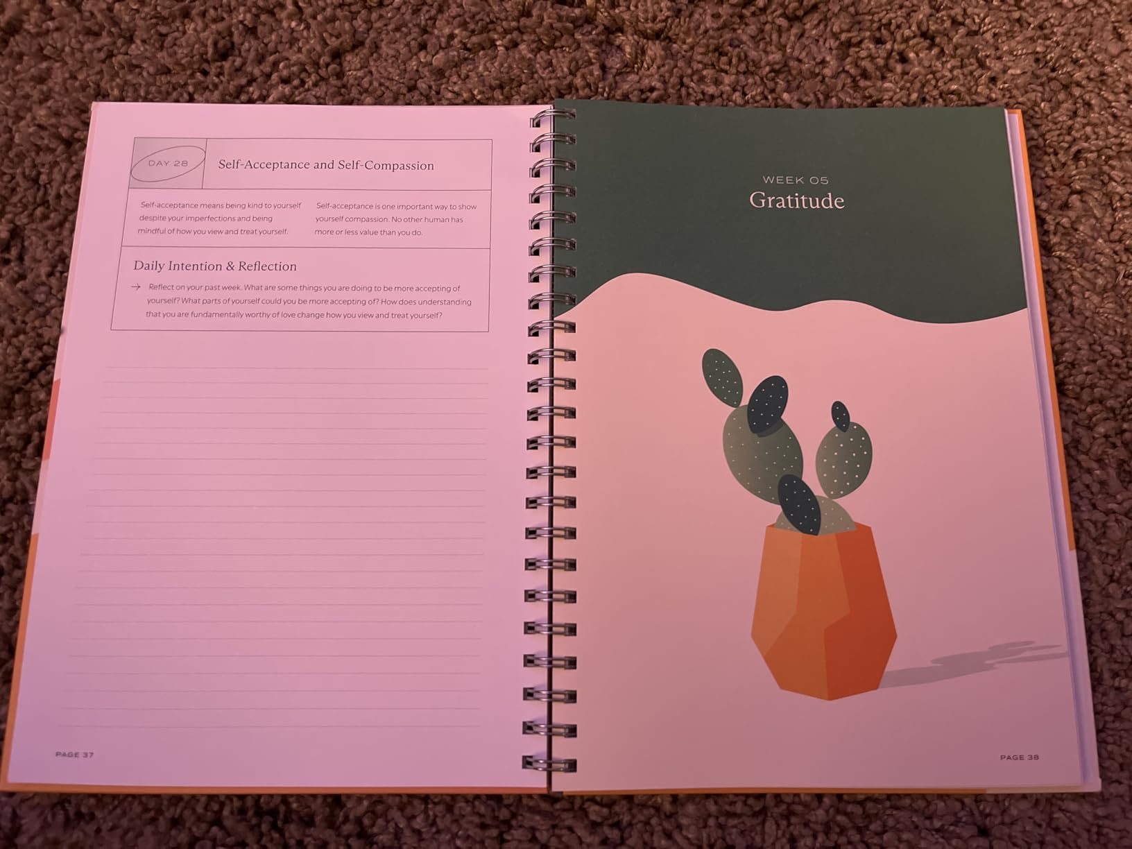 Self-Love Journal - Self Care Journal for Women with Prompts - Mindfulness & Gratitude Journal, Therapist Recommended for Self Reflection & Personal Growth - Guided Writing Notebook A4 customer photo 1