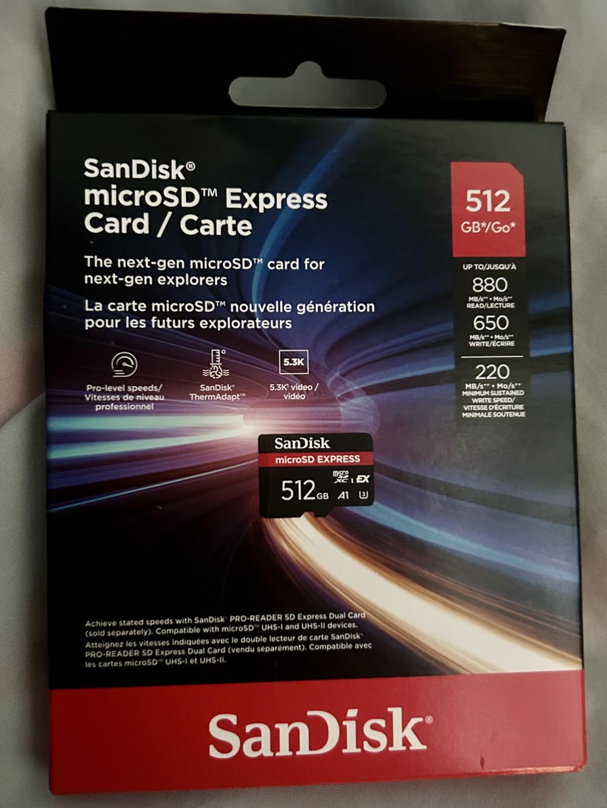 SANDISK 128GB Ultra SDXC UHS-I Memory Card - Up to 140MB/s, C10, U1, Full HD (SDSDUNB-128G-GN6IN) customer photo 2