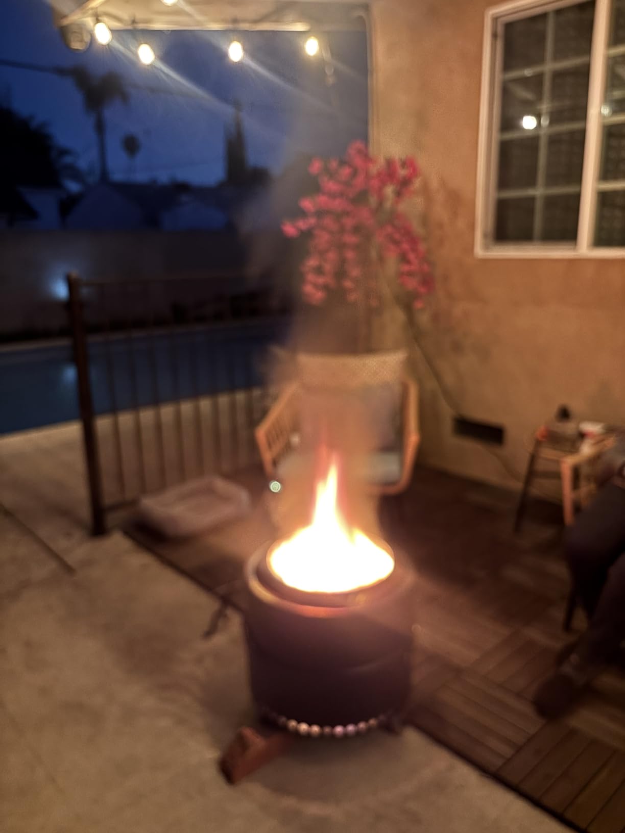 TURBRO 19 Inch Smokeless Fire Pit for Outdoor Wood Burning, Portable Stainless Steel Camping Stove with Stand, Removable Ash Pan, Waterproof Storage Bag, Unique Nested Design, Pluto R19-PG, Black | Portable Stainless Steel Camping Stove with Stand, Removable Ash Pan, Unique Nested Design, Pluto R19-PG customer photo 2