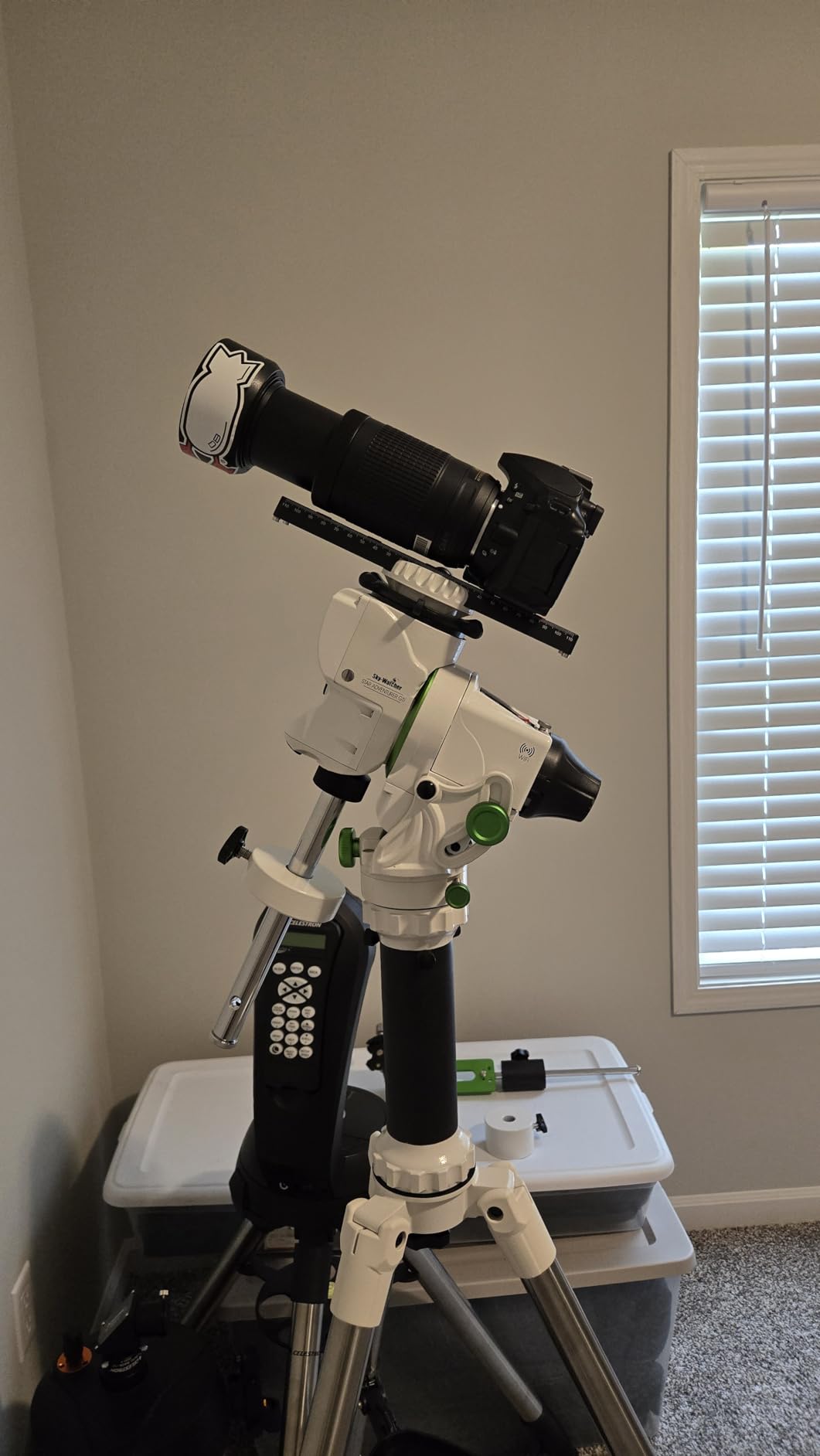 Sky-Watcher Star Adventurer GTI Mount Kit with Counterweight, CW bar, Tripod, and Pier Extension Full GoTo EQ Tracking Mount customer photo 1
