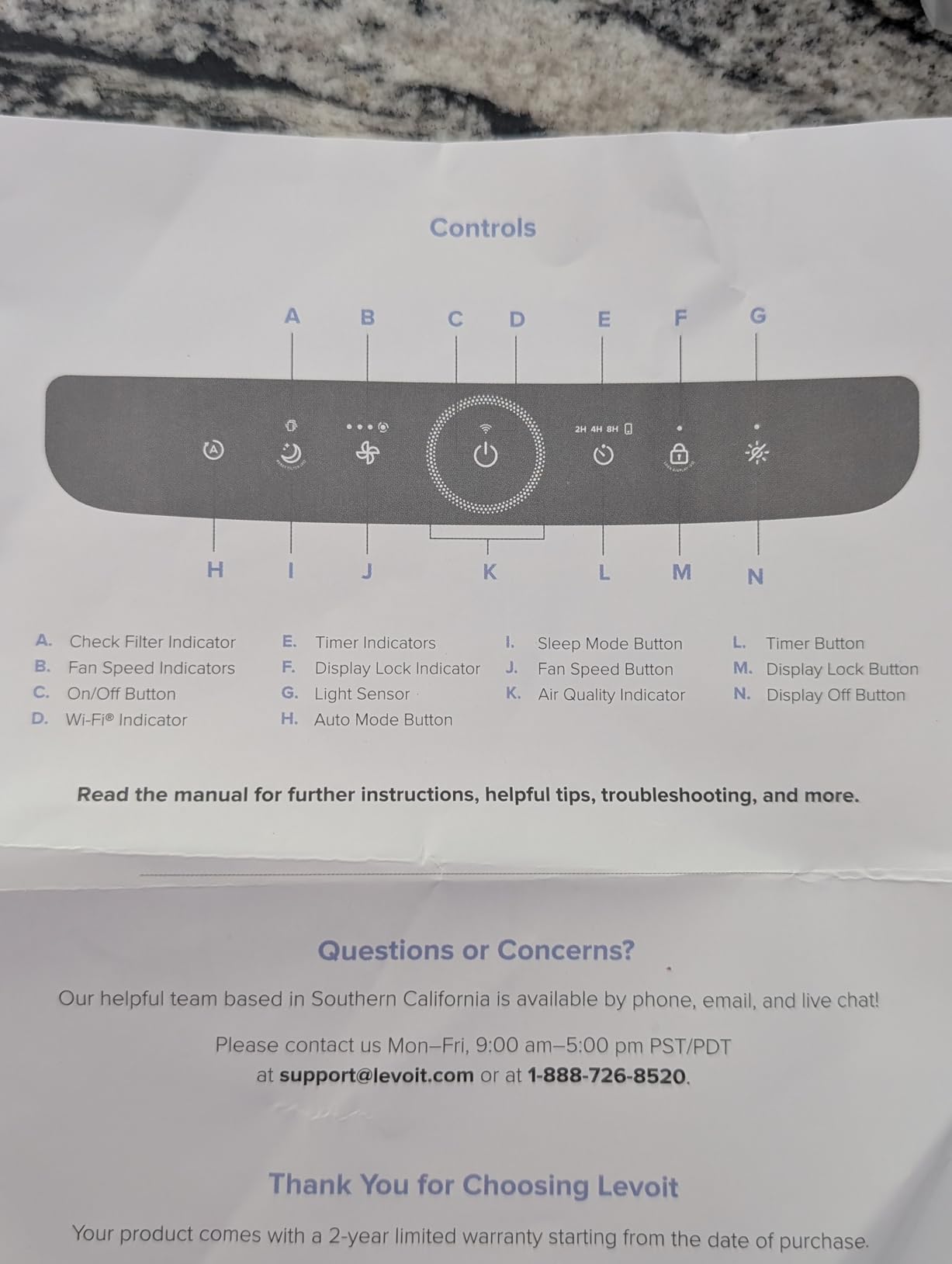 LEVOIT Smart Air Purifier for Home Pets Room up to 1875 ft Vital 200S-P | Quiet Bedroom at 27dB, AHAM VERIFIDE, Air Quality Monitor, HEPA Sleep Mode for Allergies, Pet Hair and dander, White customer photo 2