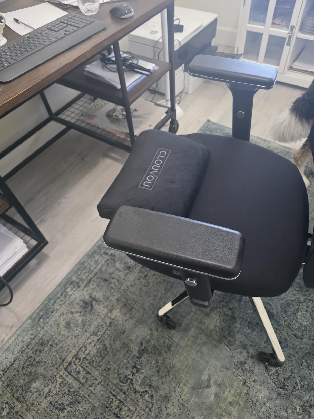 CleverSeat Ergonomic Office Chair Comfy [#1 in Tests] Ergonomic Chair with Breathable Mesh Back | Computer Chair with wheels | Home Office Desk Chair with 3D Headrest | Swivel Chair for 330lbs customer photo 1