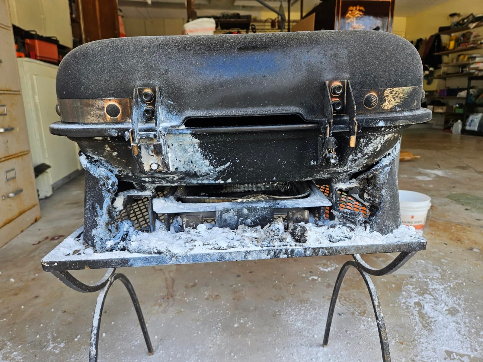 Weber Lumin Portable Outdoor Electric Grill, Black customer photo 1