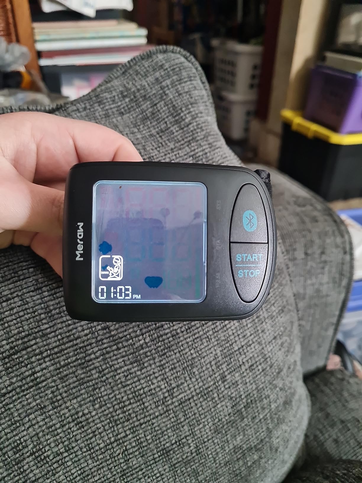 Meraw Blood Pressure Monitor Adult Cuff, Blood Pressure Cuff Monitor Wrist, Blood Pressure Machine Home Use 5.3-8.5