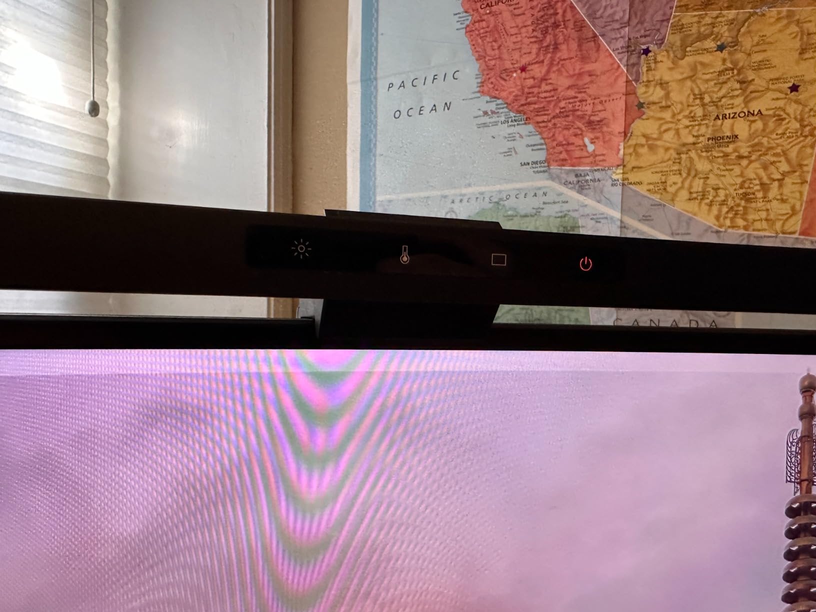 ONWAY Curved Monitor Light Bar with Wireless Remote, Monitor Auto-Dimming and Camera Base, Applicable to All Screens. No Screen Glare, for Home Office customer photo 2