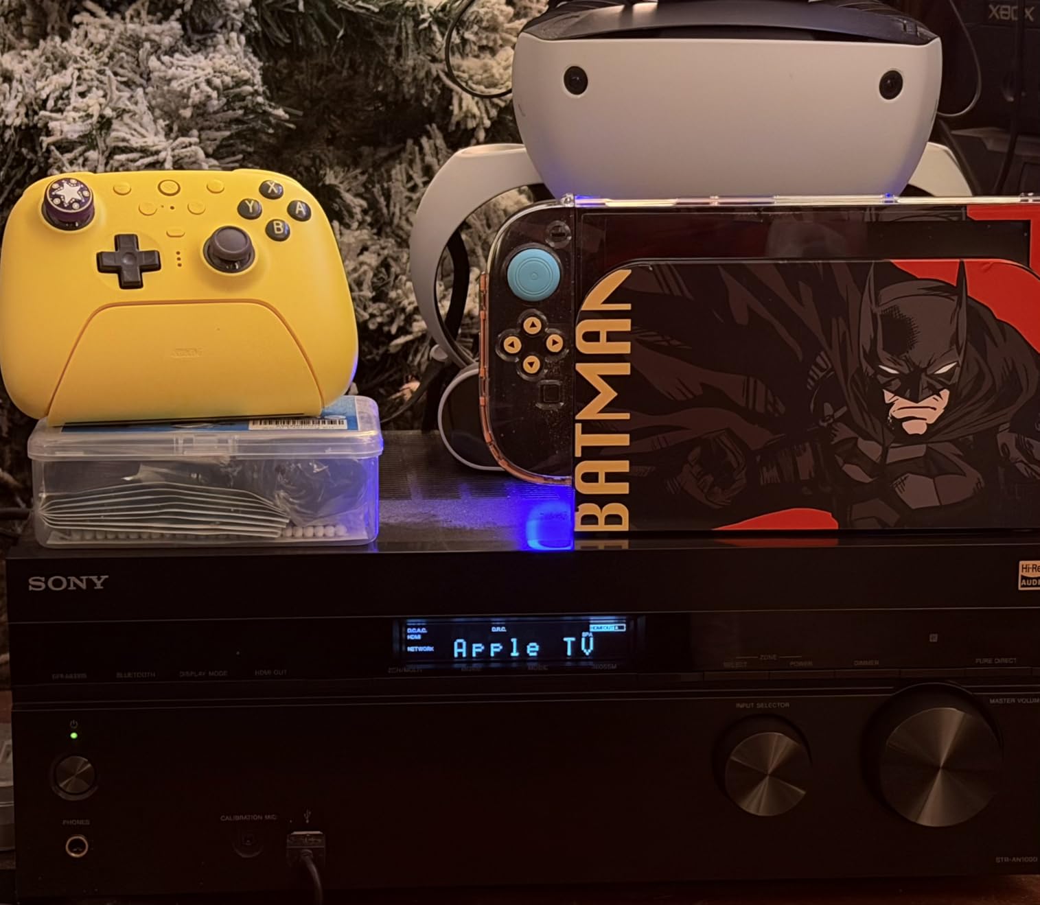 Sony STR-AN1000 7.2ch Home Theater 8K A/V Bluetooth Receiver | Dolby Atmos & DTS:X Surround Sound, WiFi, Google Chromecast, Spotify connect, Apple AirPlay, HDMI 2.1 customer photo 2